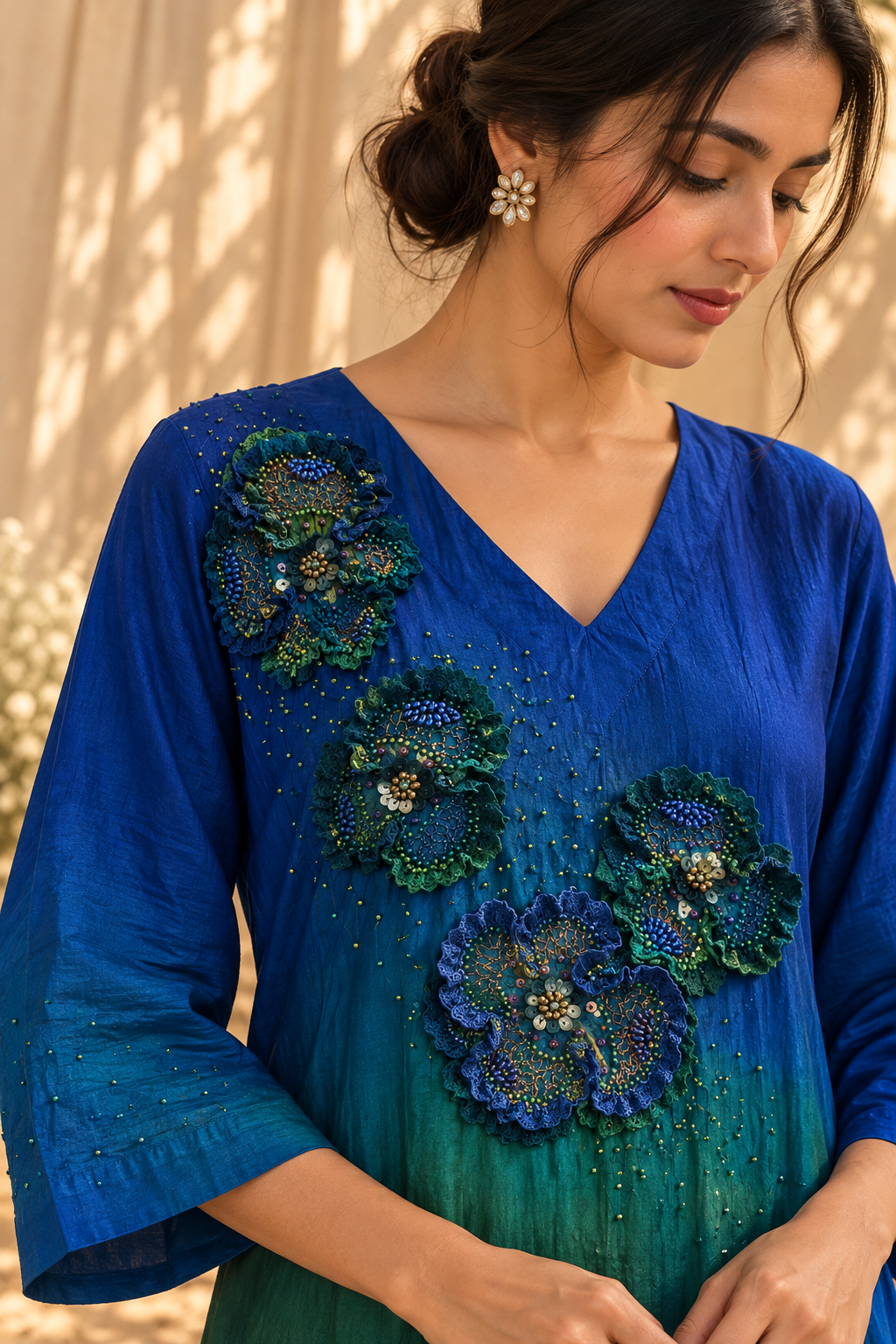 Twilight Kaftan Silk Set