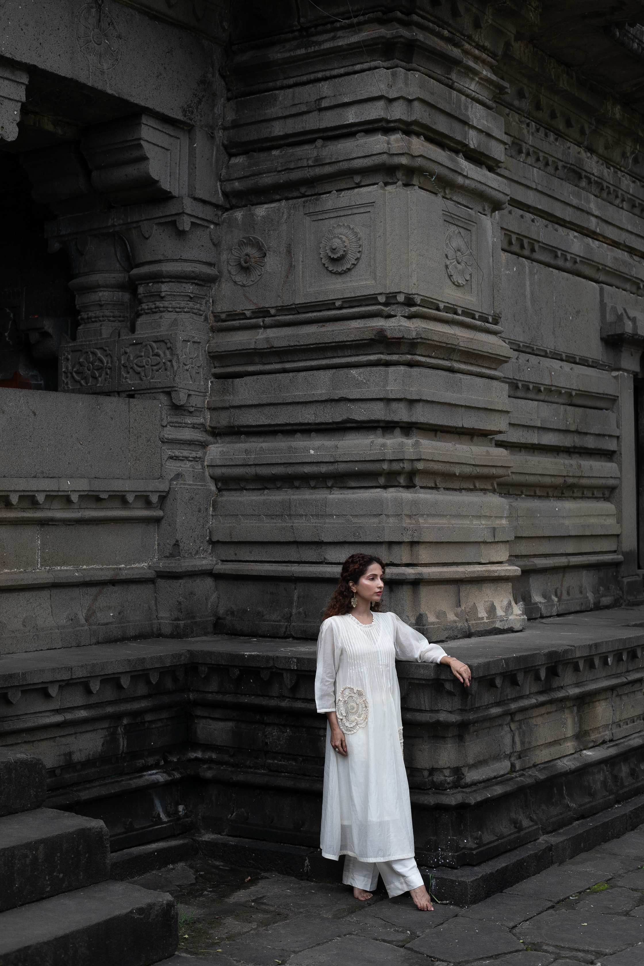 Ivory Bliss Embroidered Set