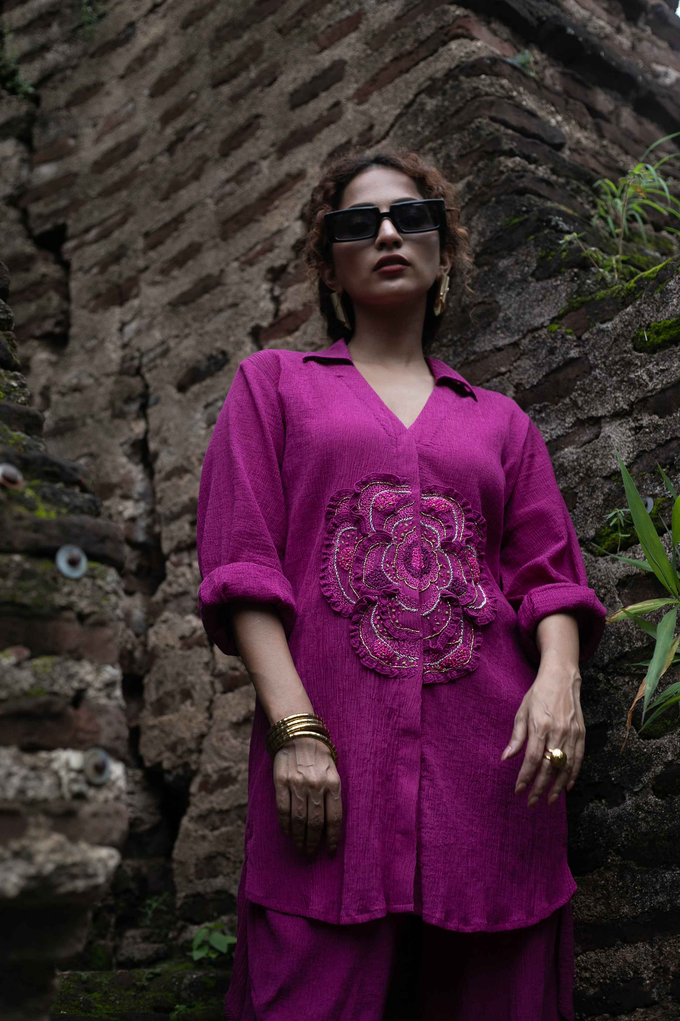 Fuschia Bloom Co-ord Set