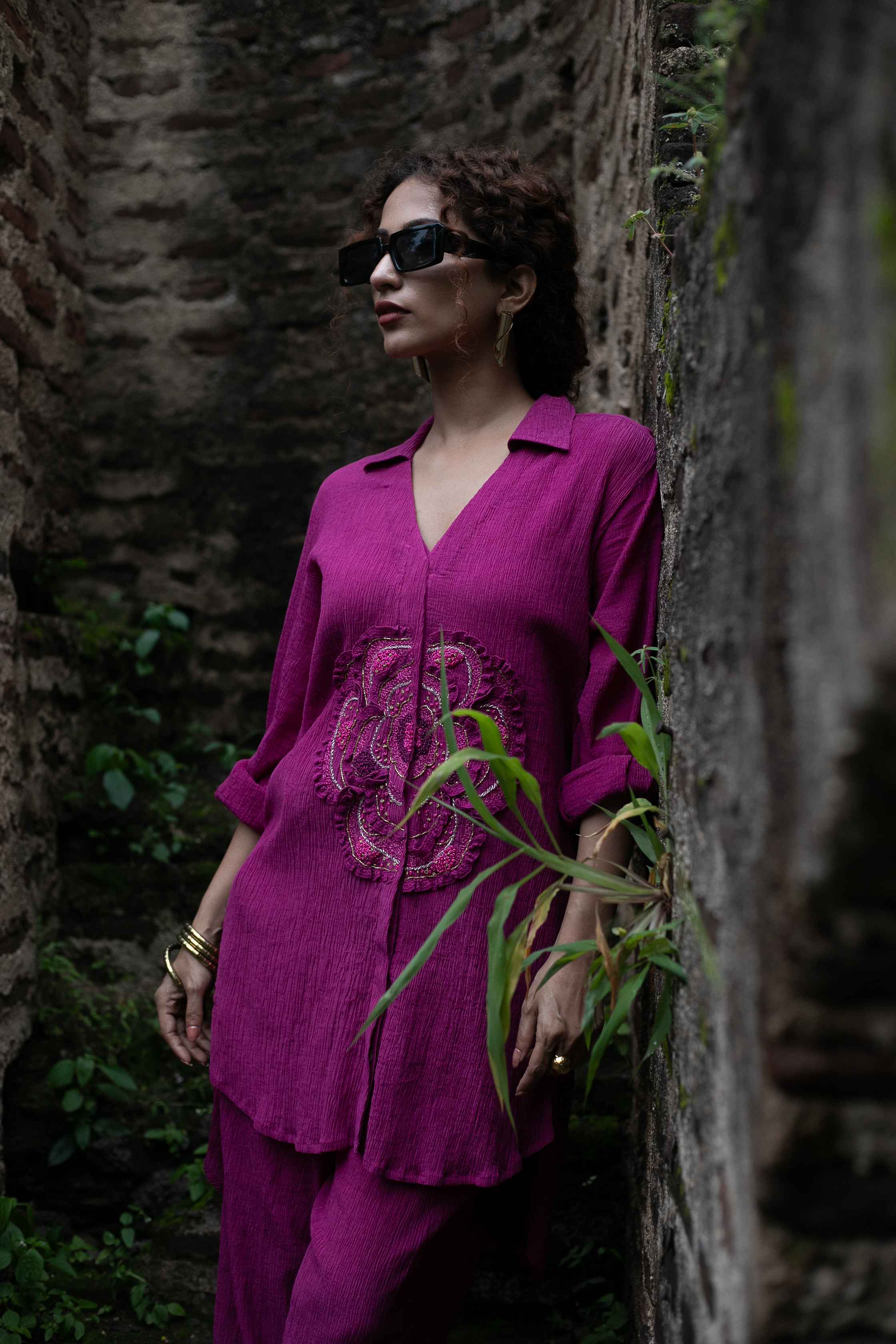 Fuschia Bloom Co-ord Set