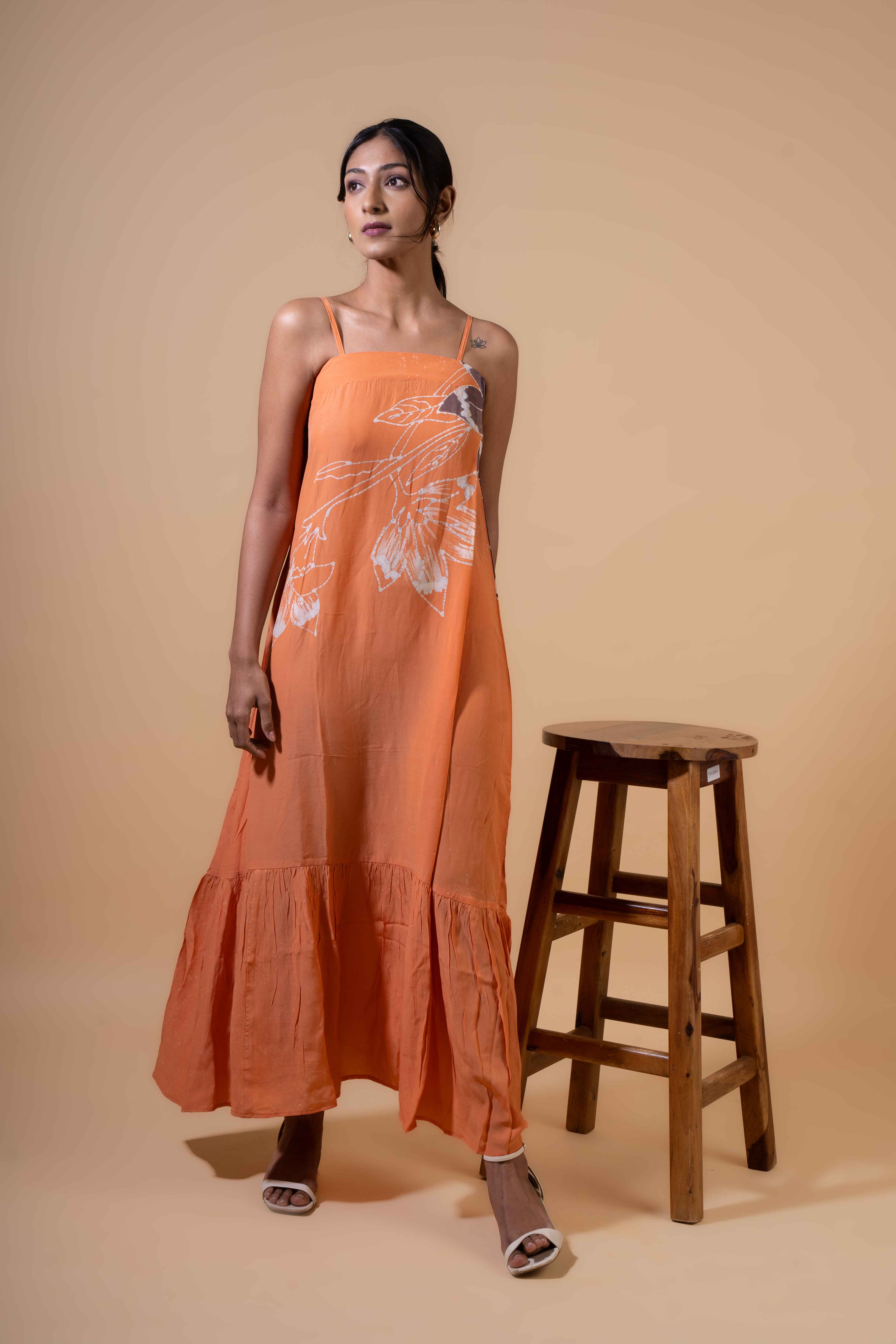 Coral Breeze Dress