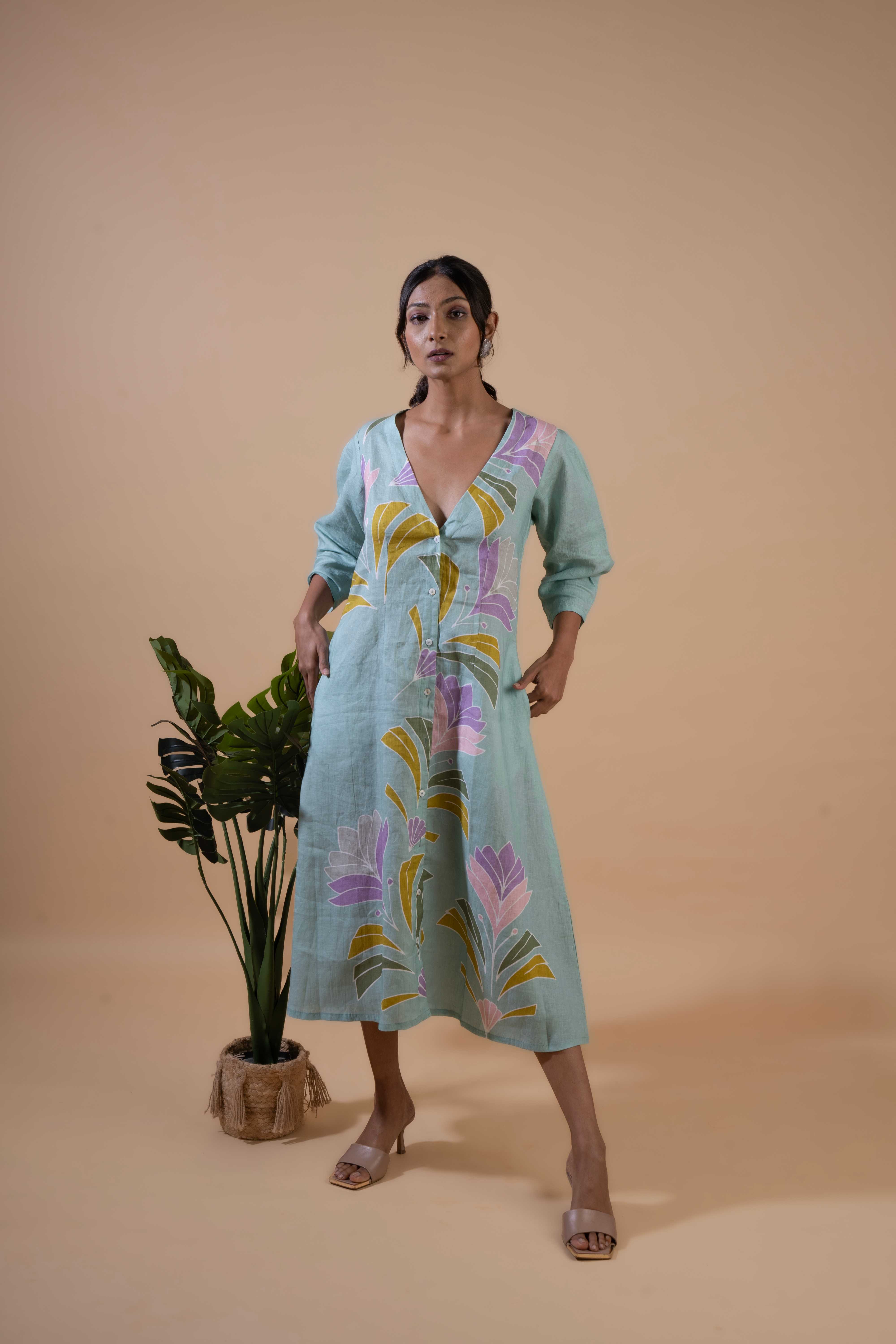 Botanical Breeze Dress