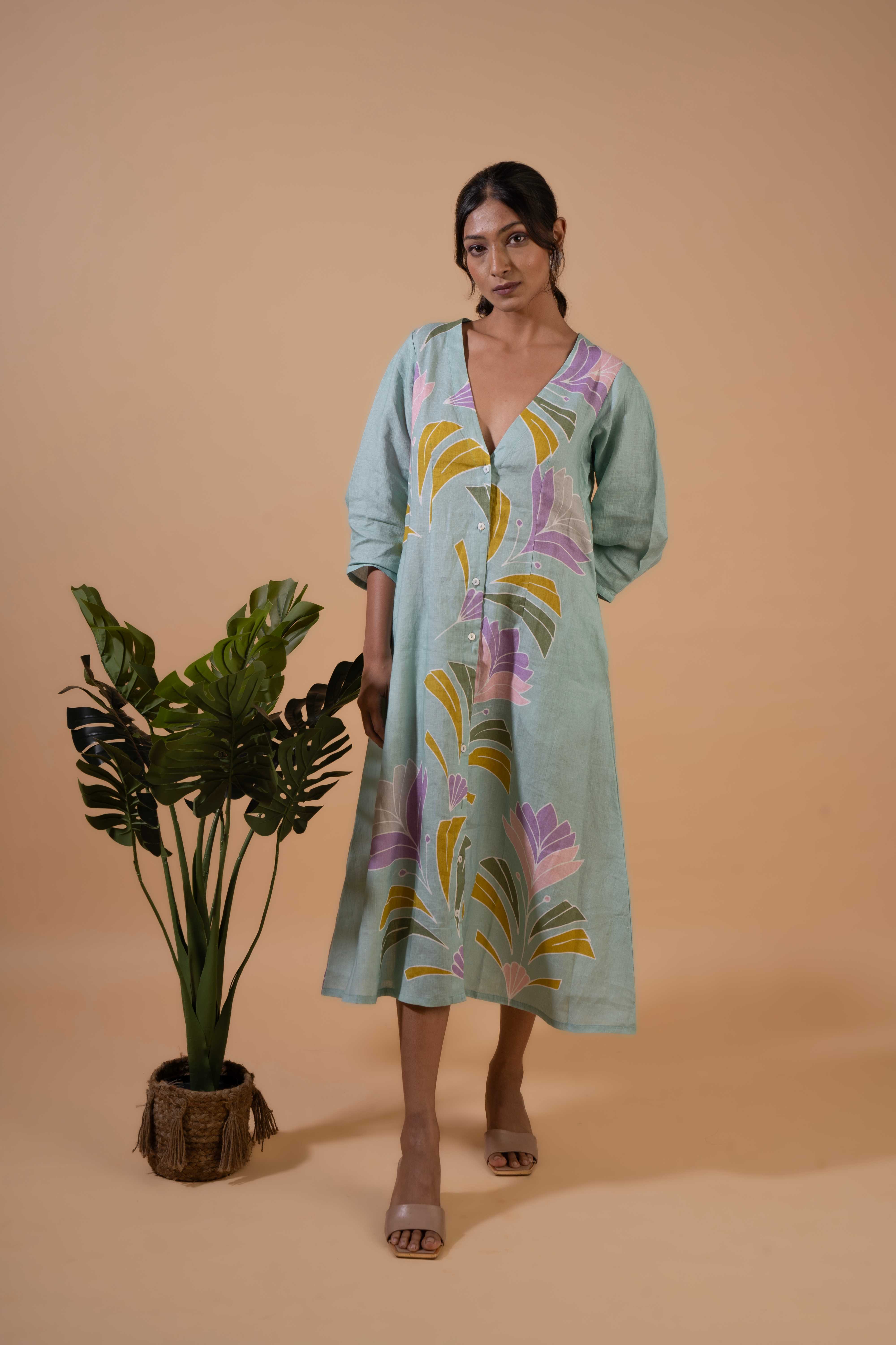Botanical Breeze Dress