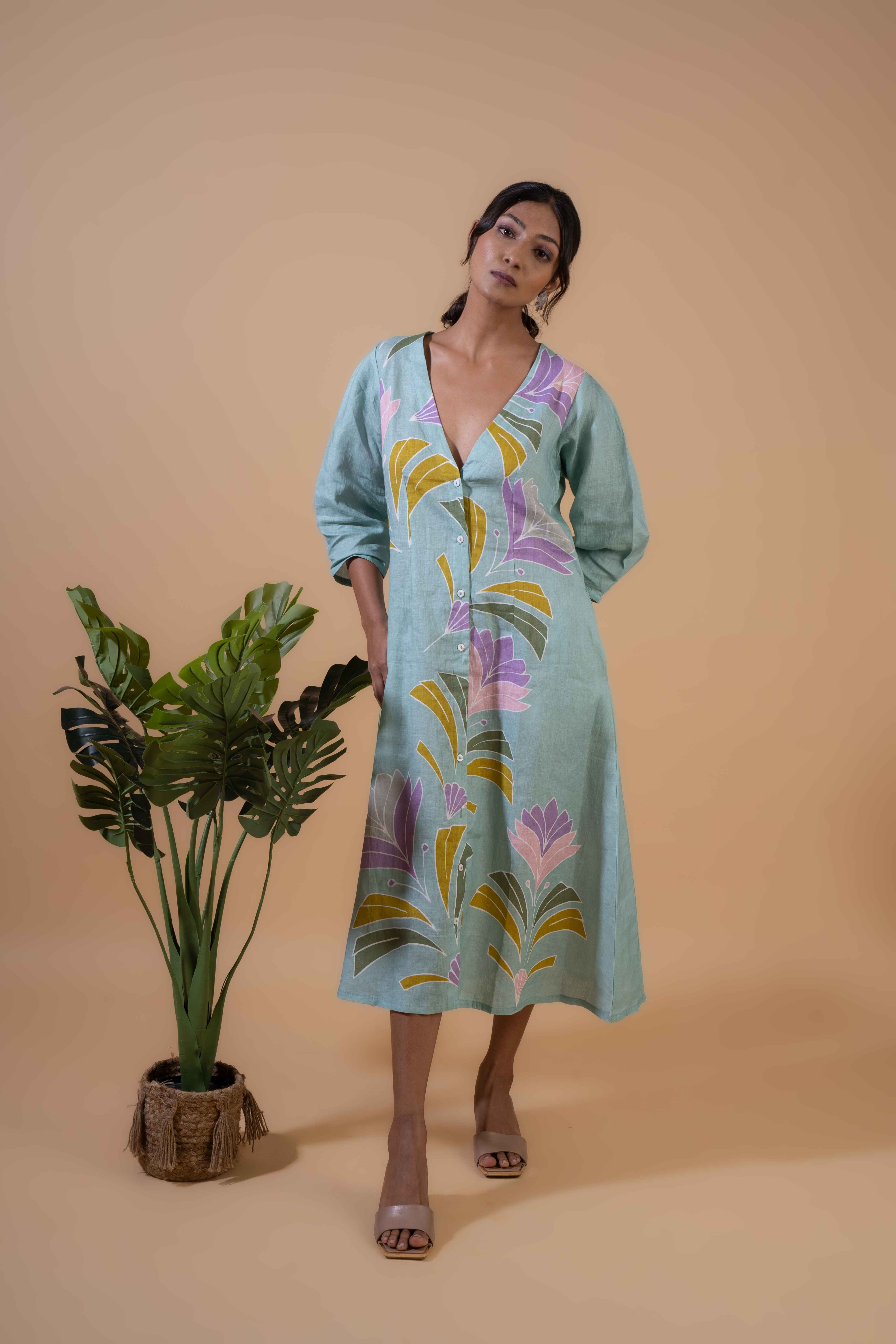 Botanical Breeze Dress