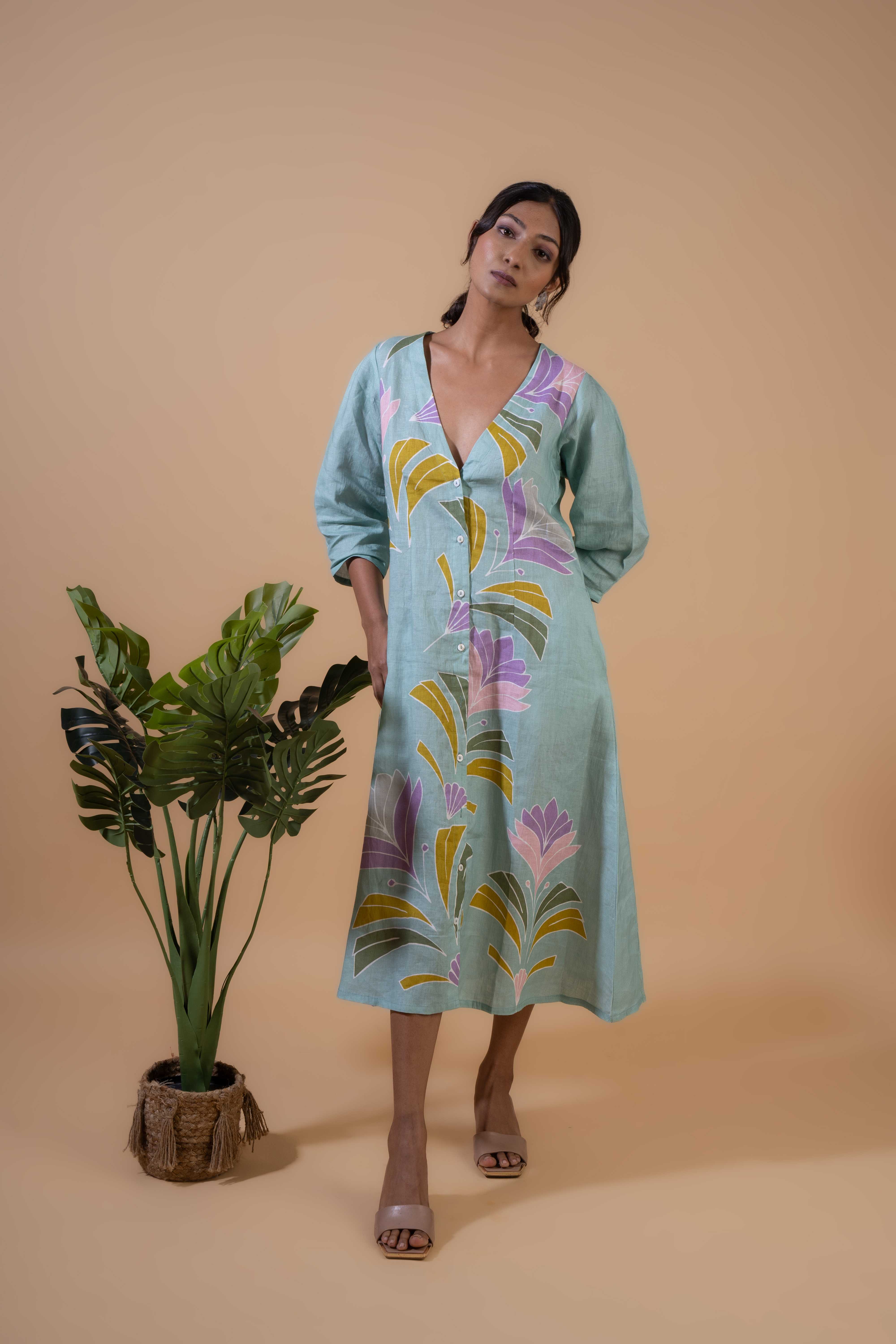 Botanical Breeze Dress