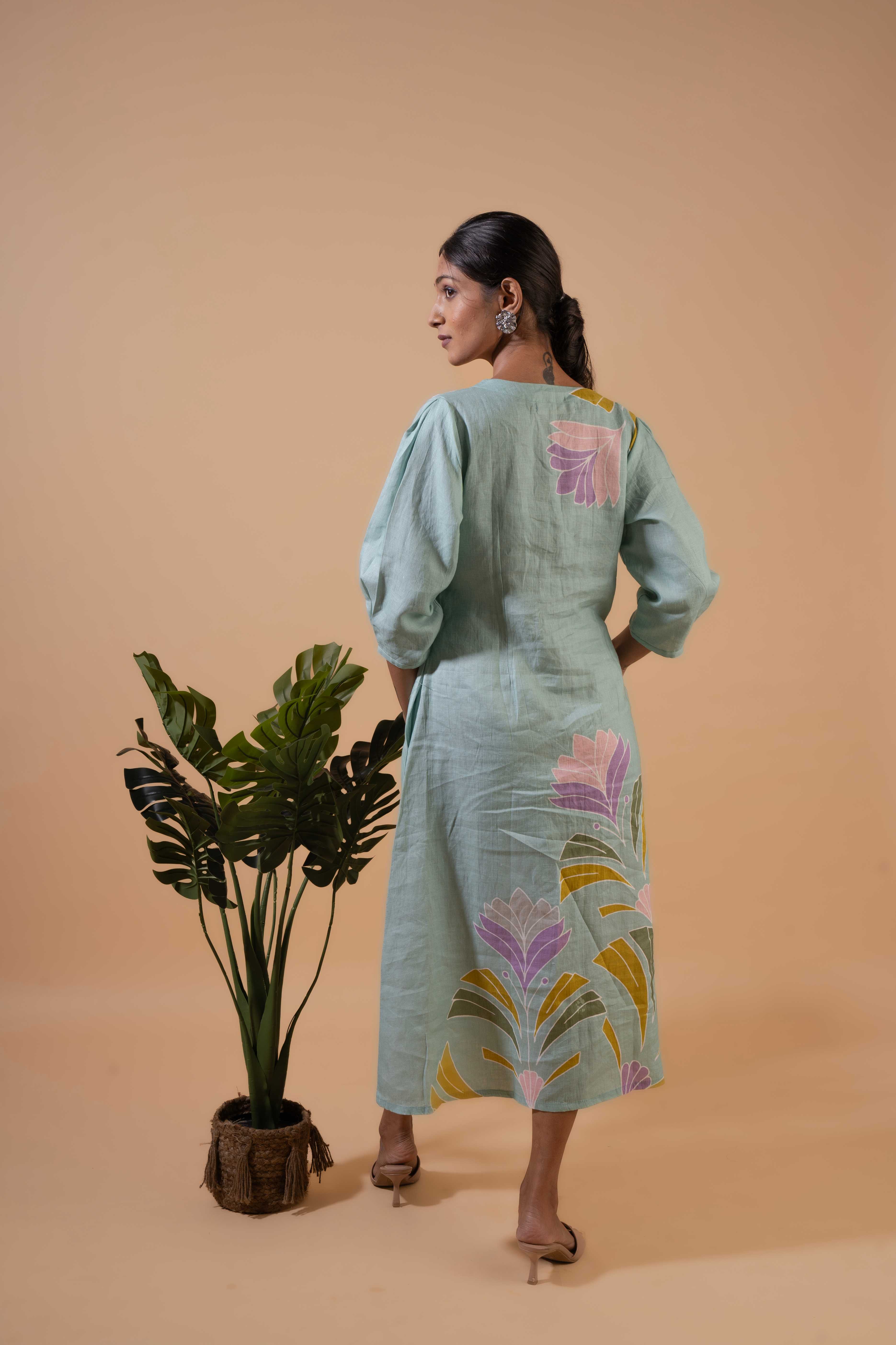 Botanical Breeze Dress