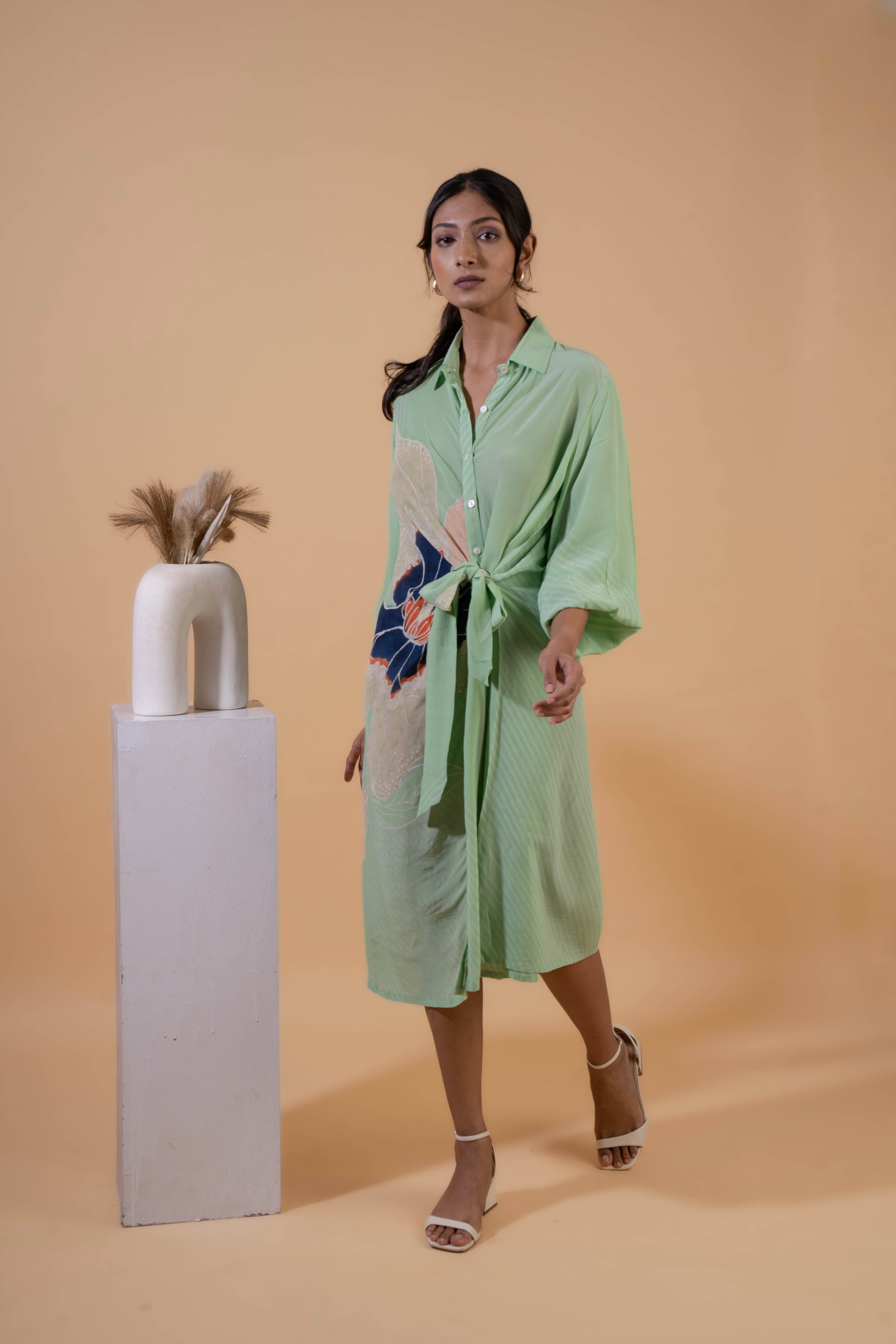 Meadow Breeze Shirt Dress