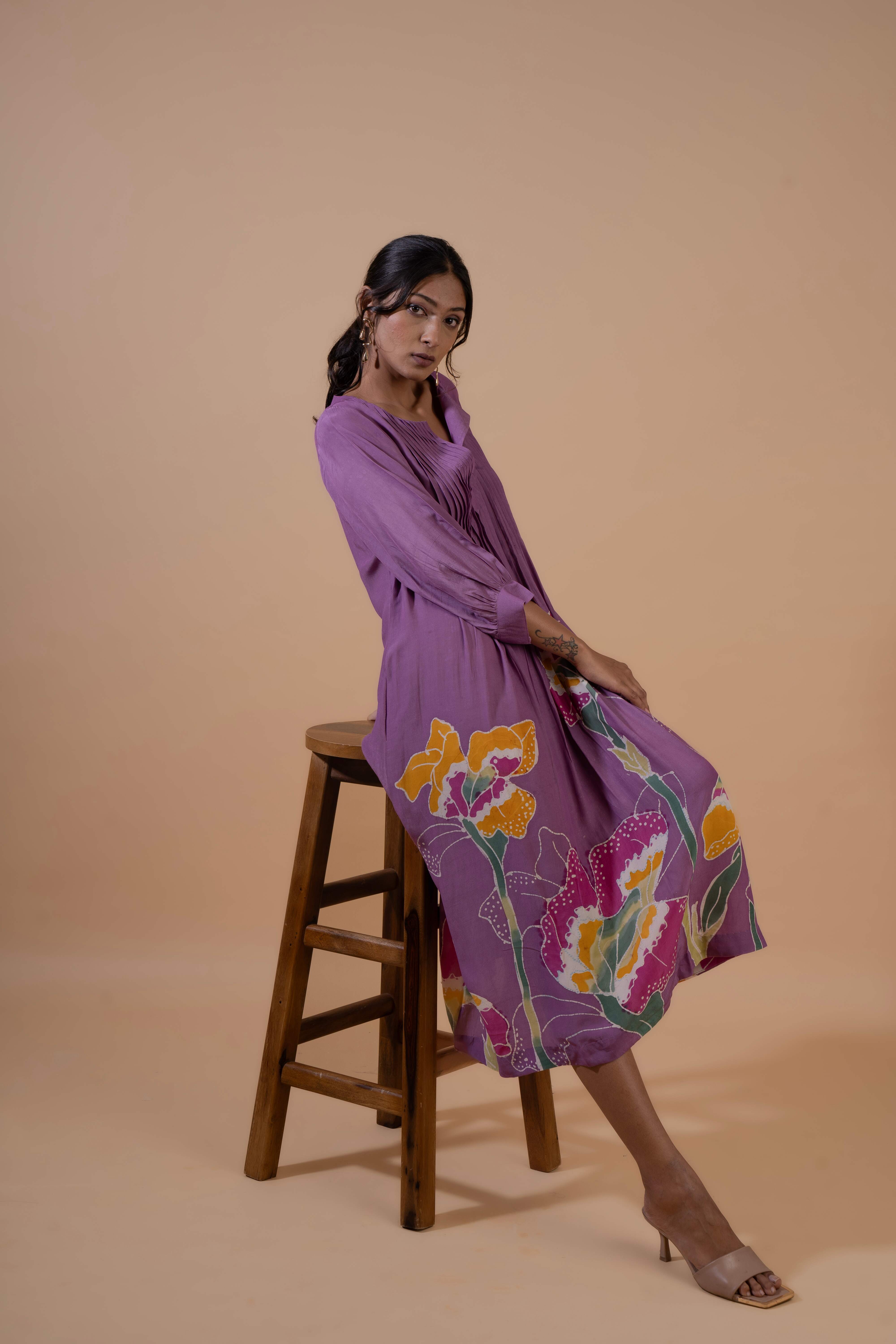 Lilac Meadow Dress