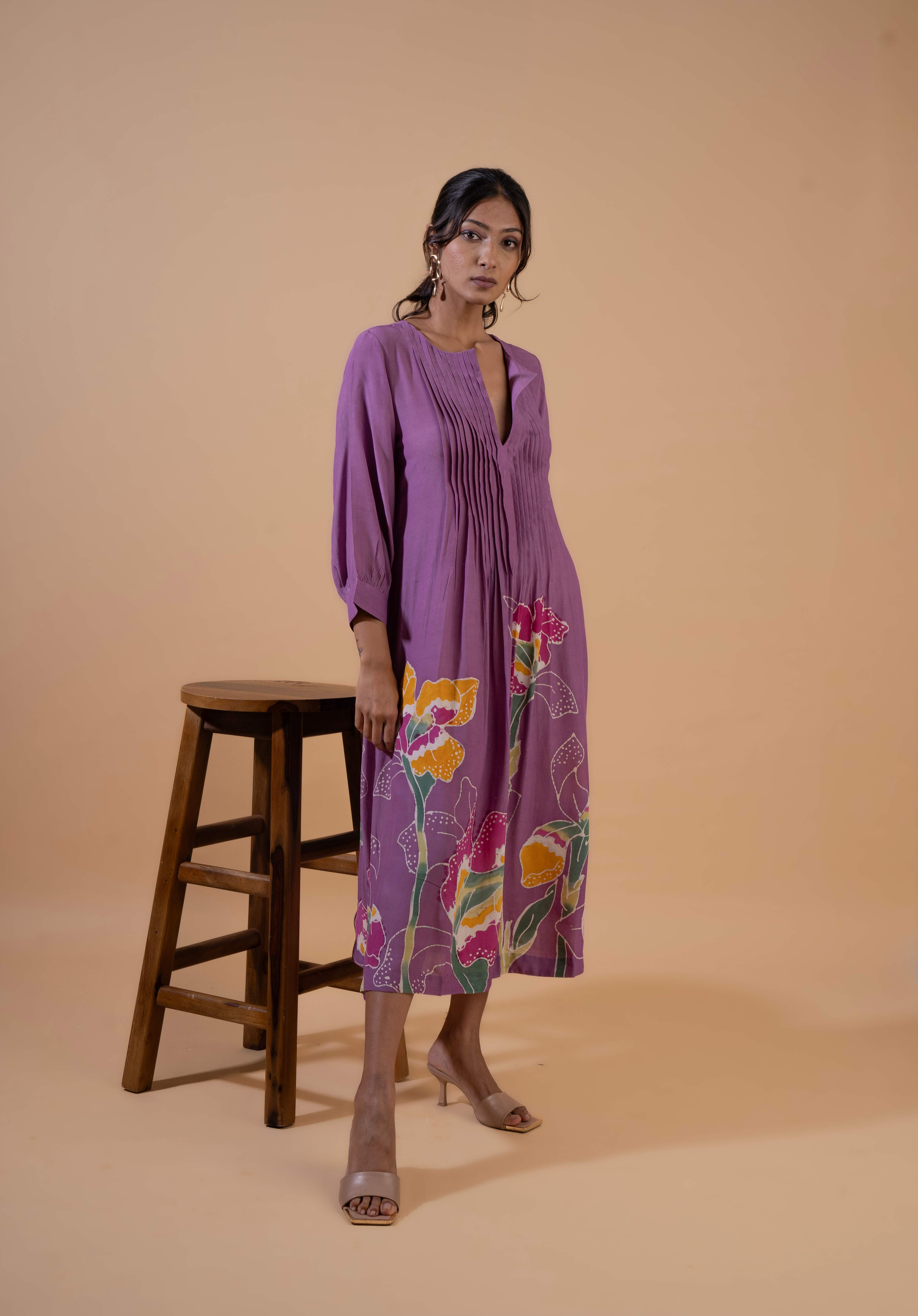 Lilac Meadow Dress