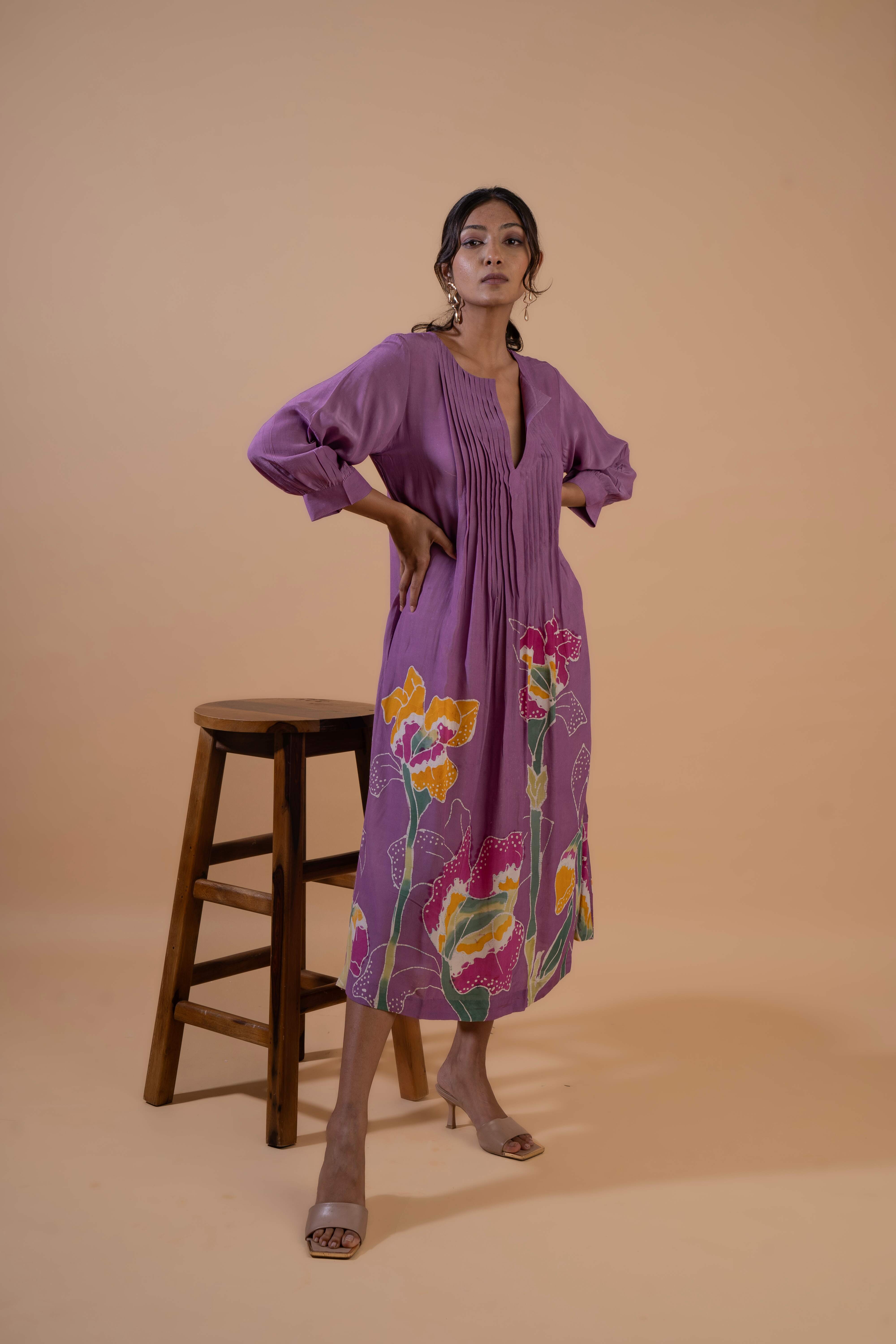 Lilac Meadow Dress