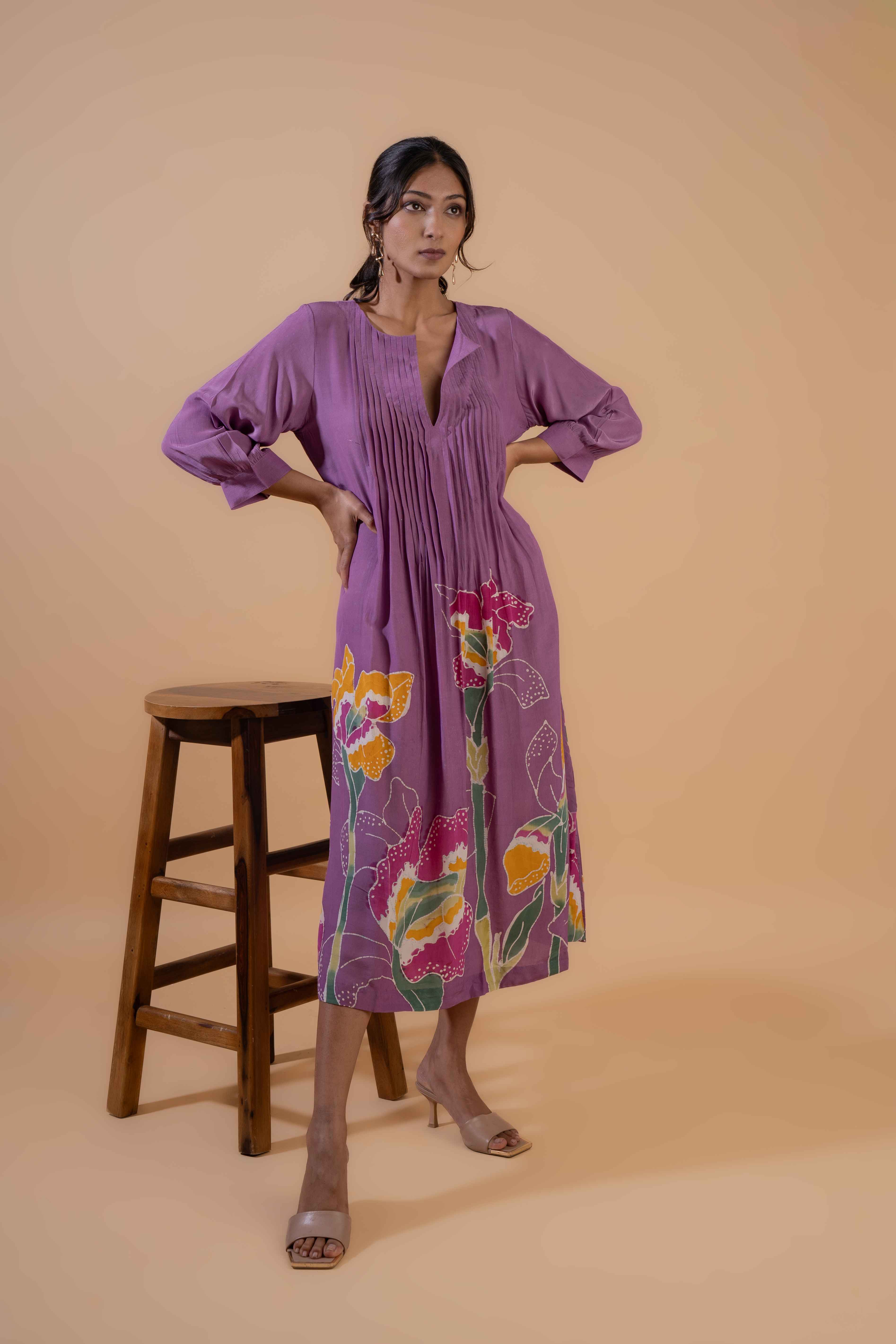 Lilac Meadow Dress