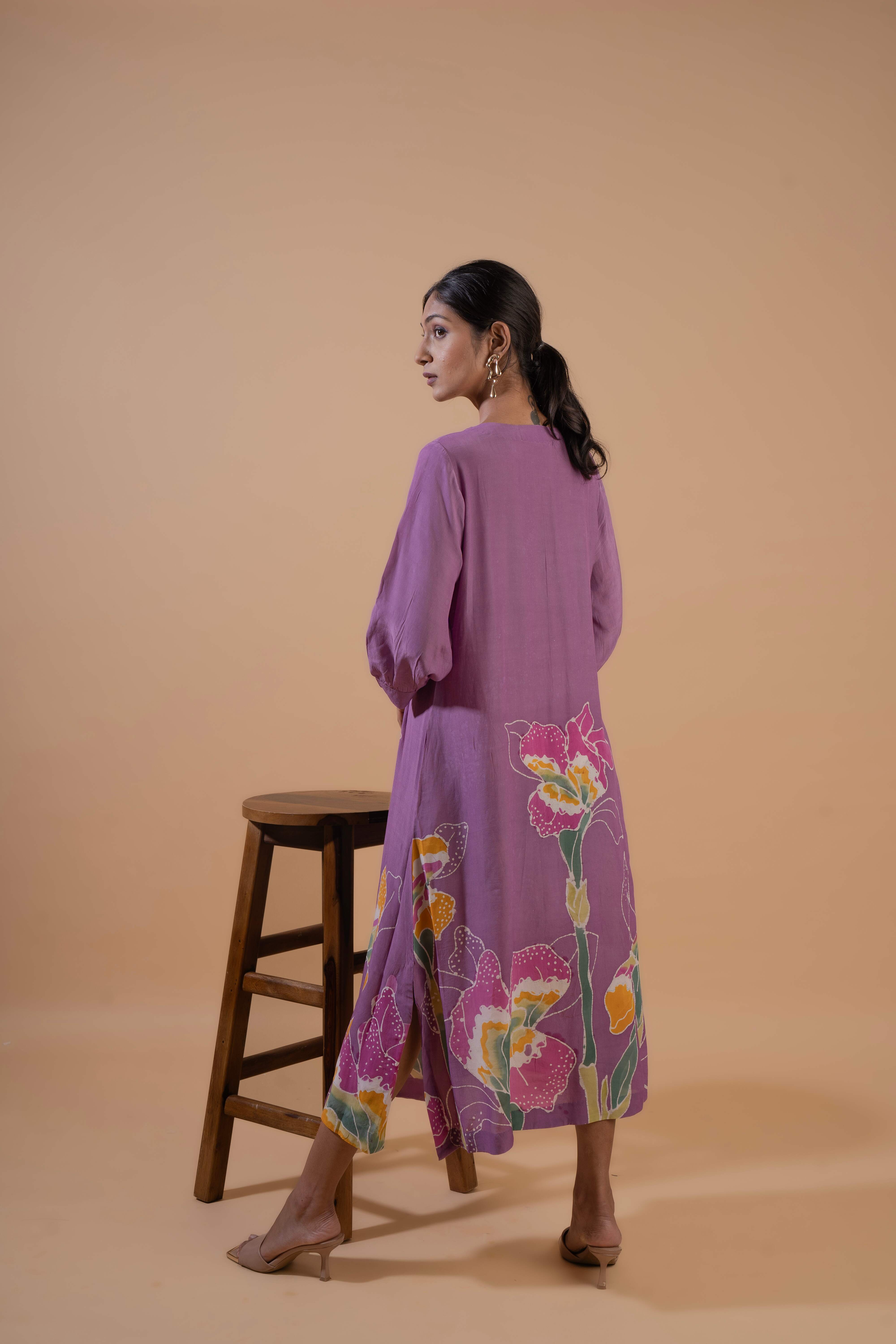 Lilac Meadow Dress
