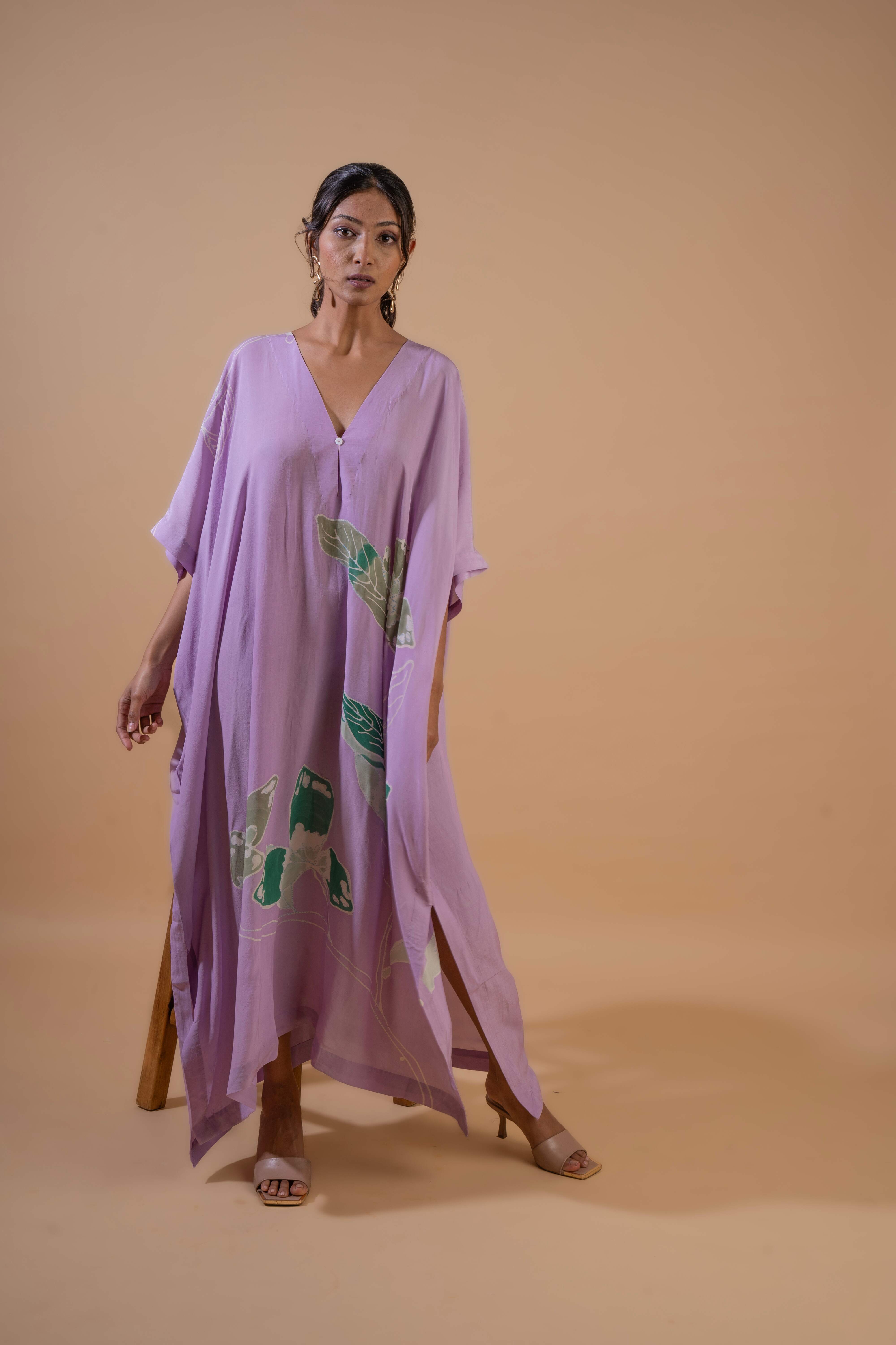 Lavender Leaf Kaftan
