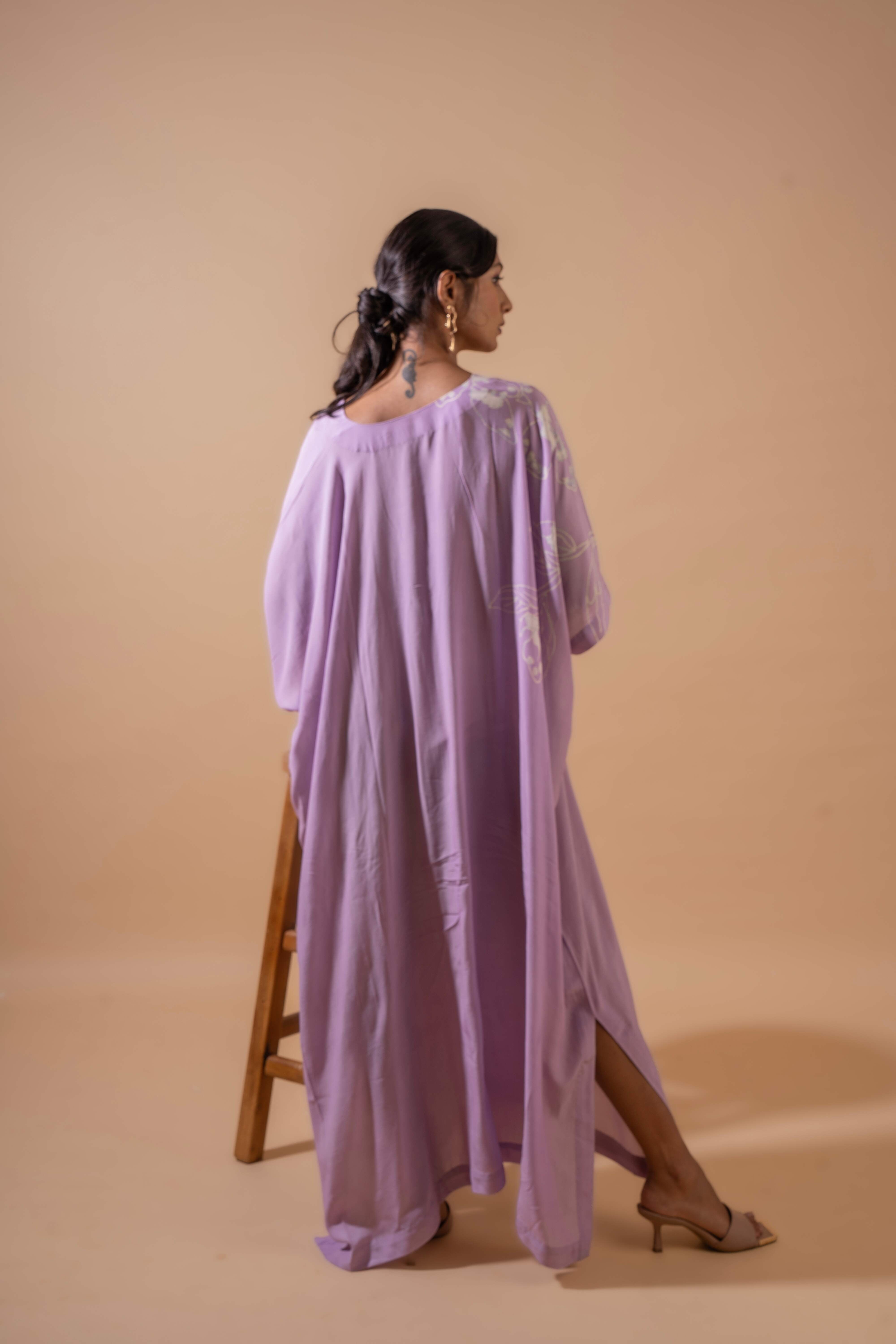 Lavender Leaf Kaftan