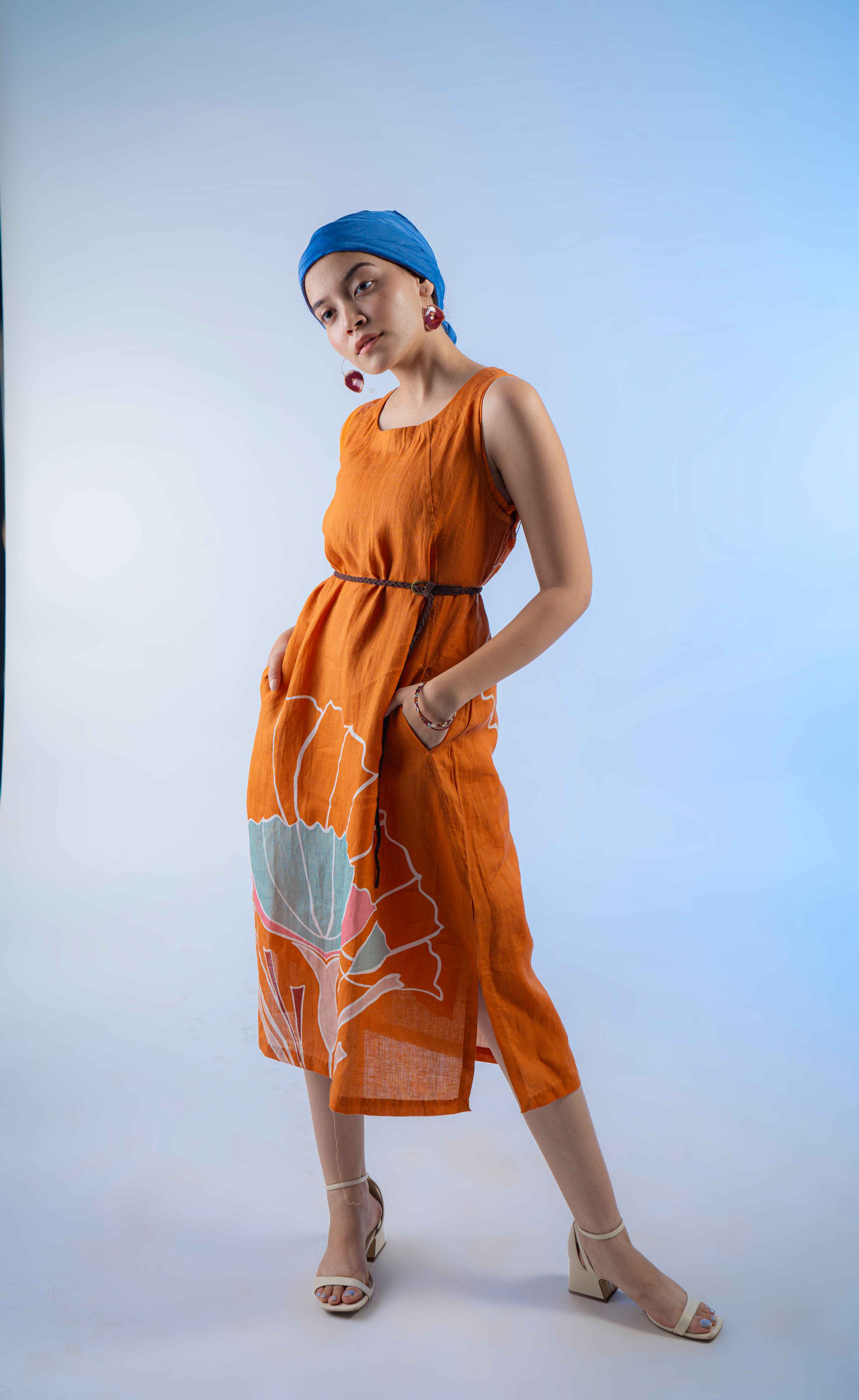 Amber Blossom Dress