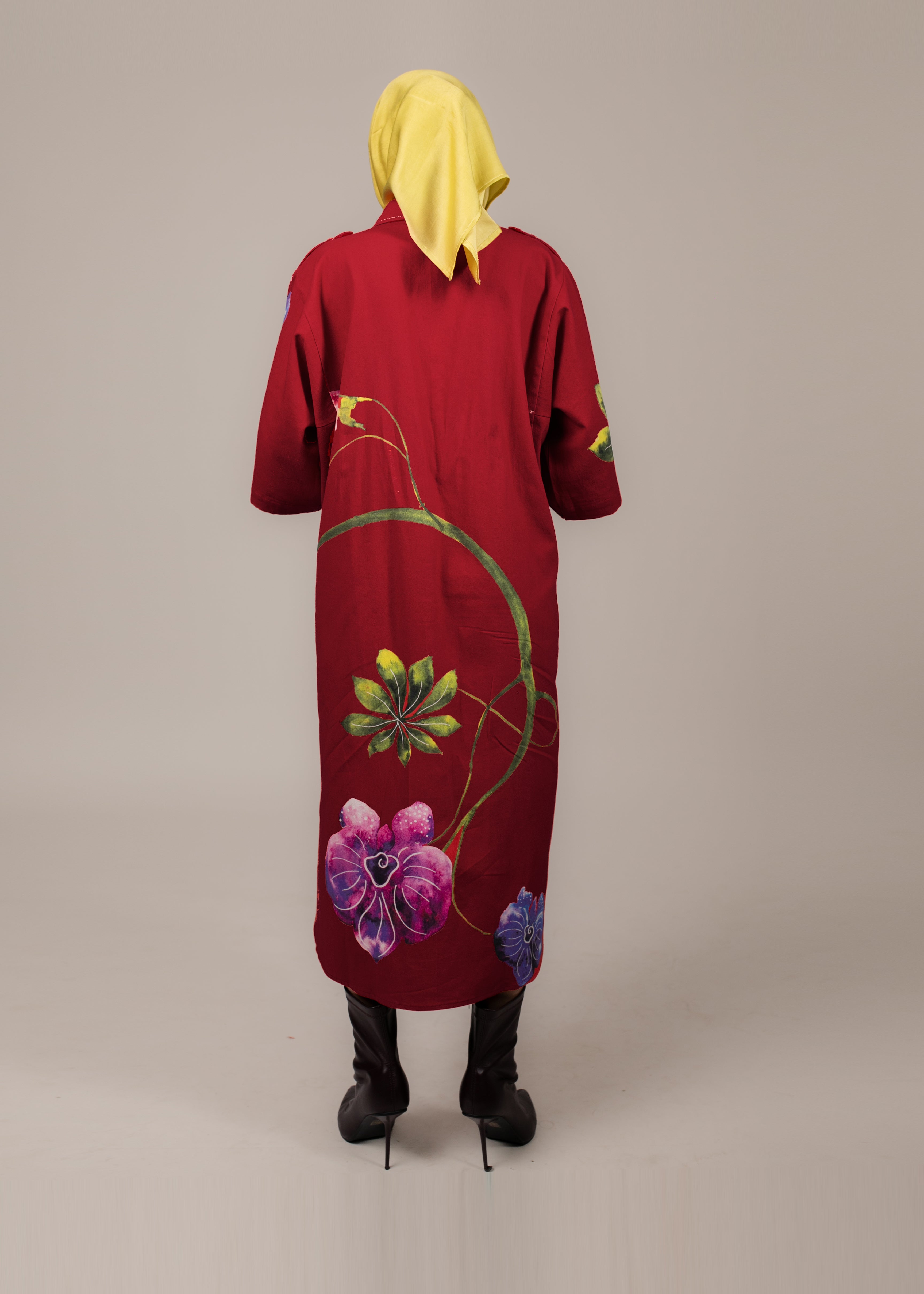 Orchid Shirt Dress