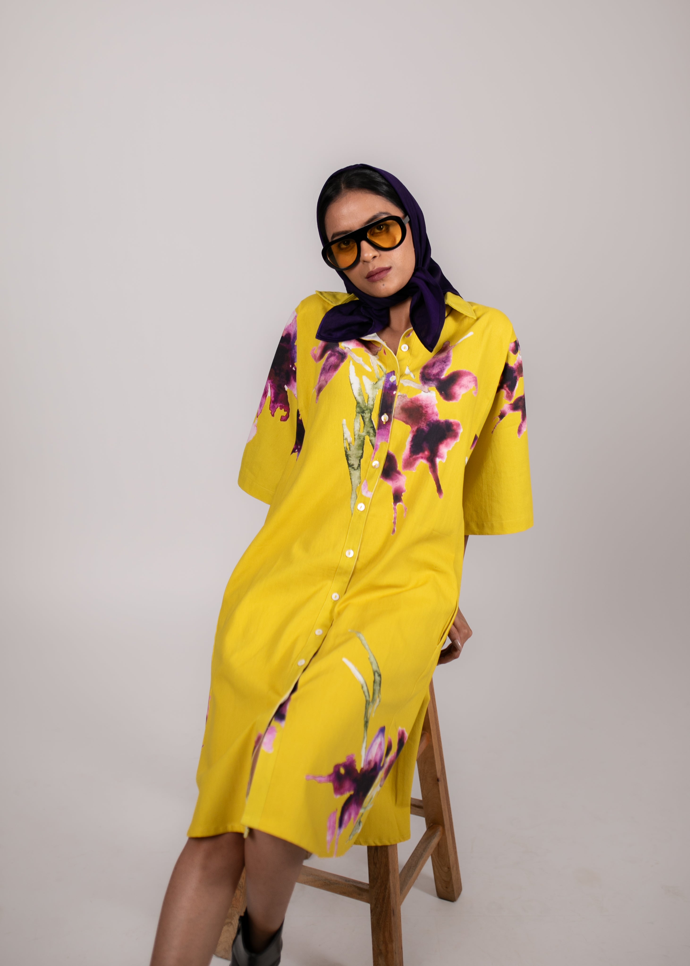 Sungold Shirt Dress