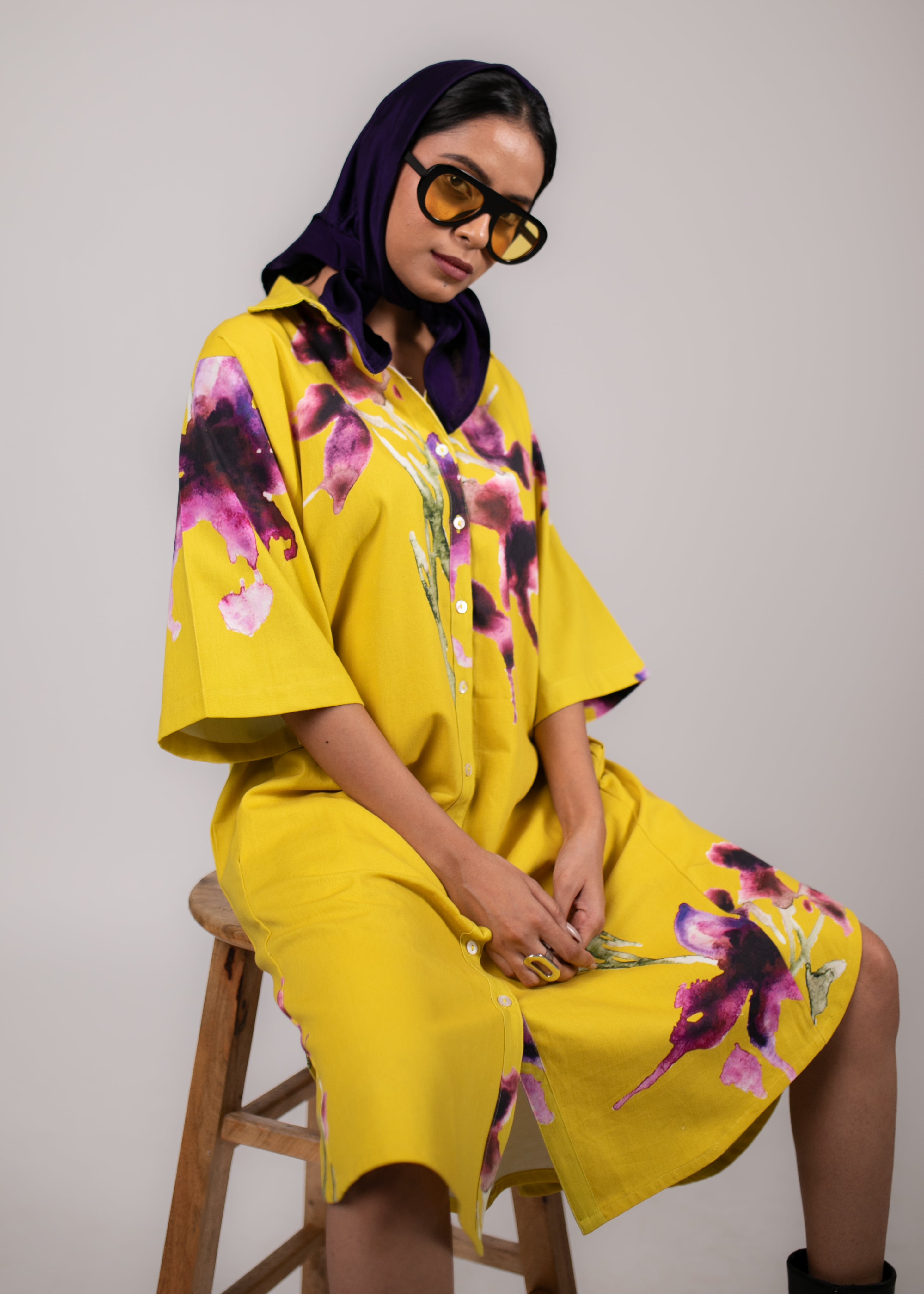 Sungold Shirt Dress