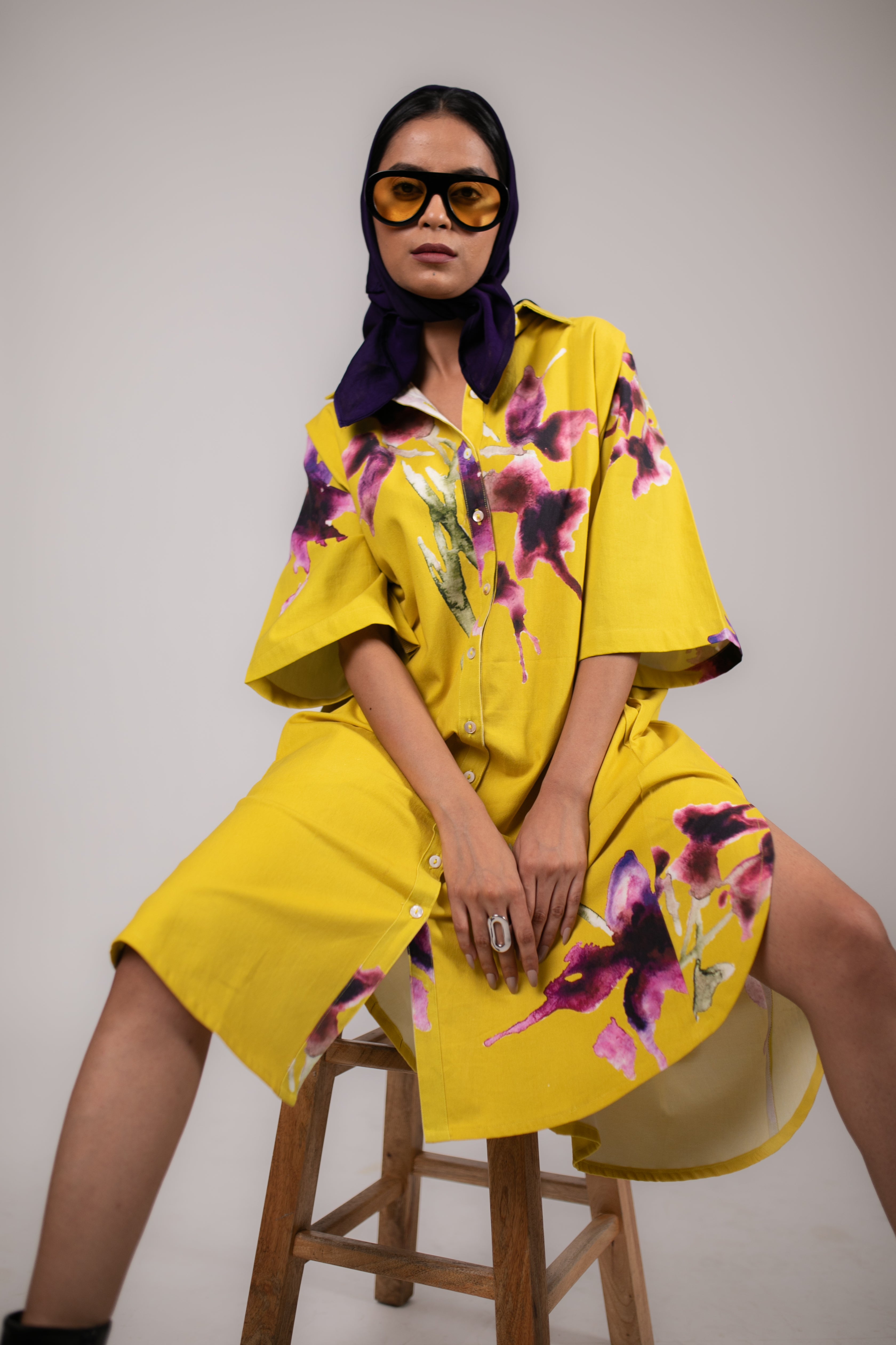 Sungold Shirt Dress