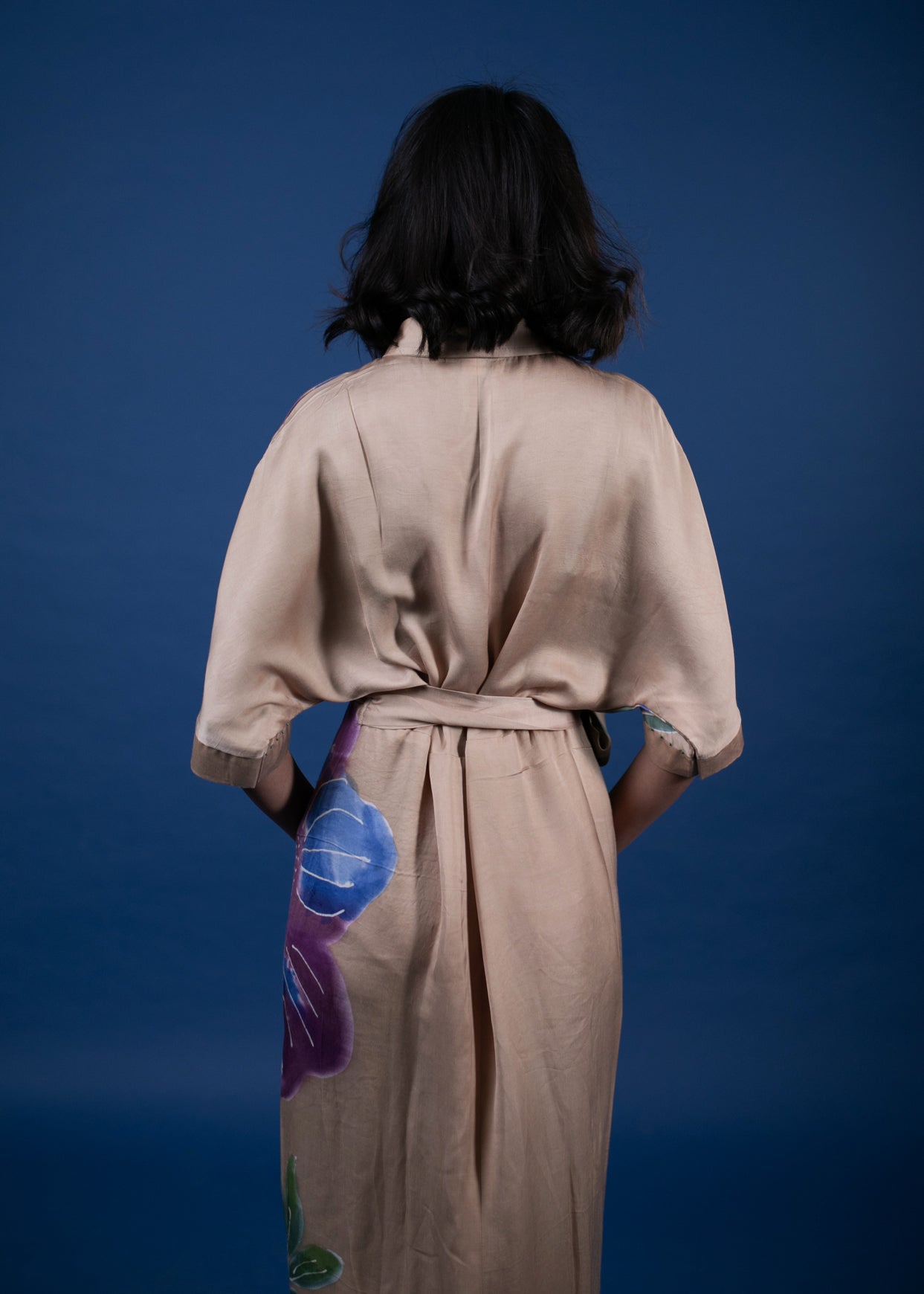 Orchid Twine Sarong Dress