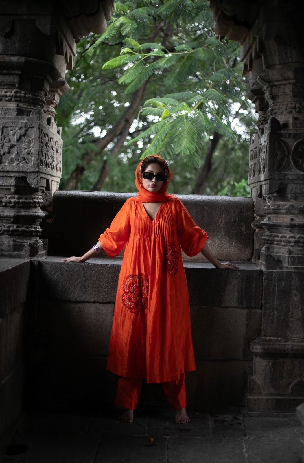 Radiant Ember Kurta Set