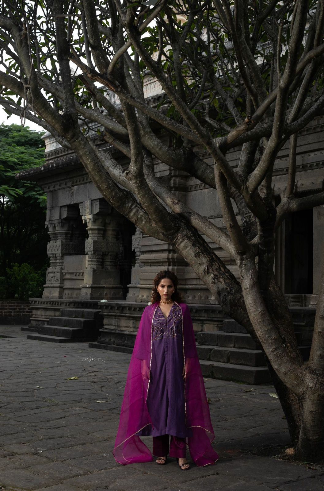 Purple Dusk Kurta Set