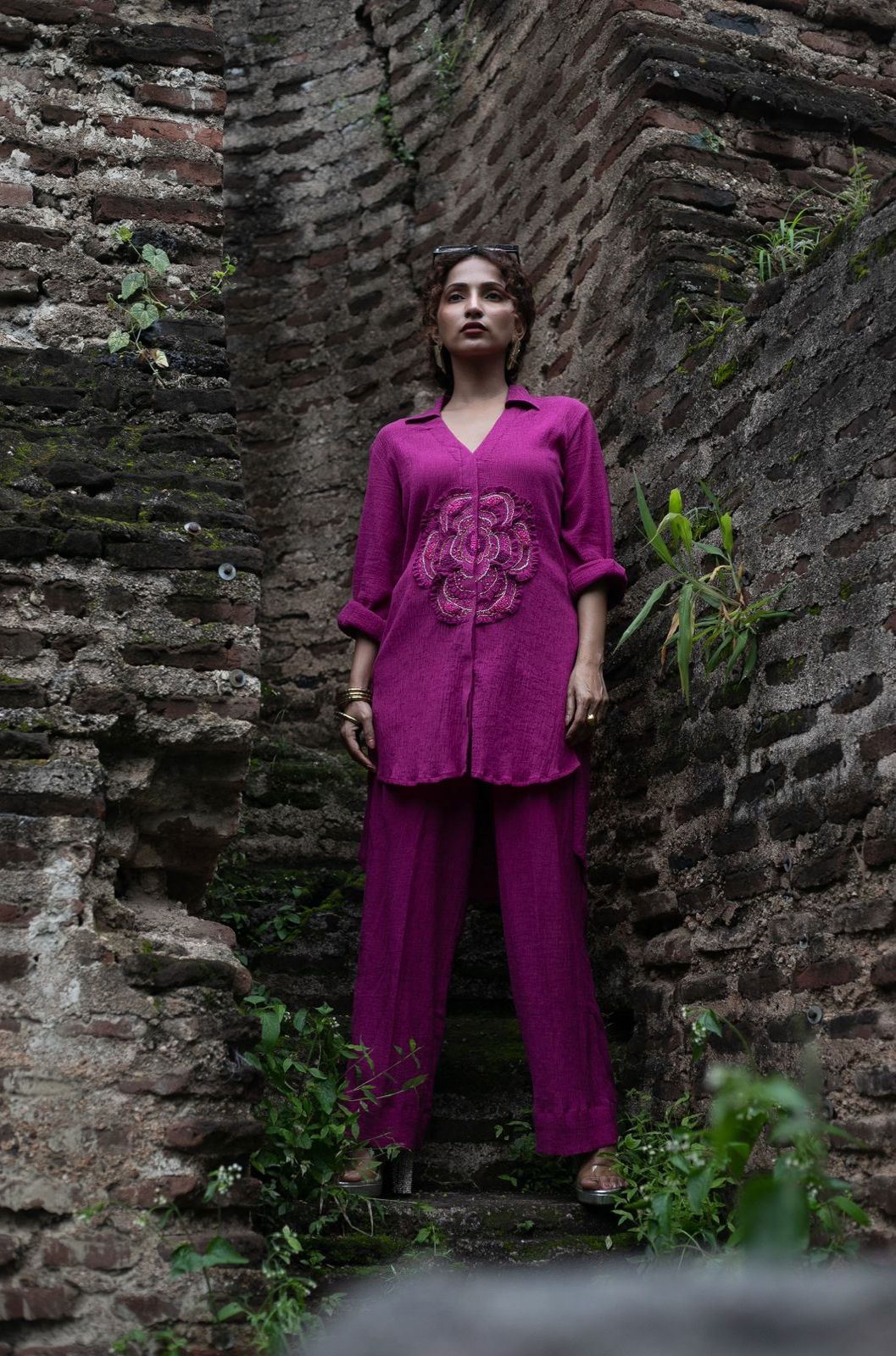 Fuschia Bloom Co-ord Set