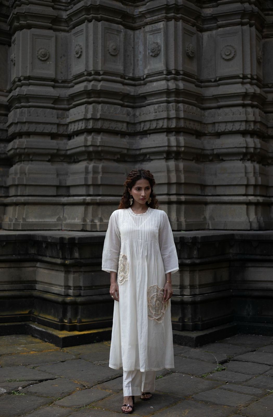 Ivory Bliss Embroidered Set