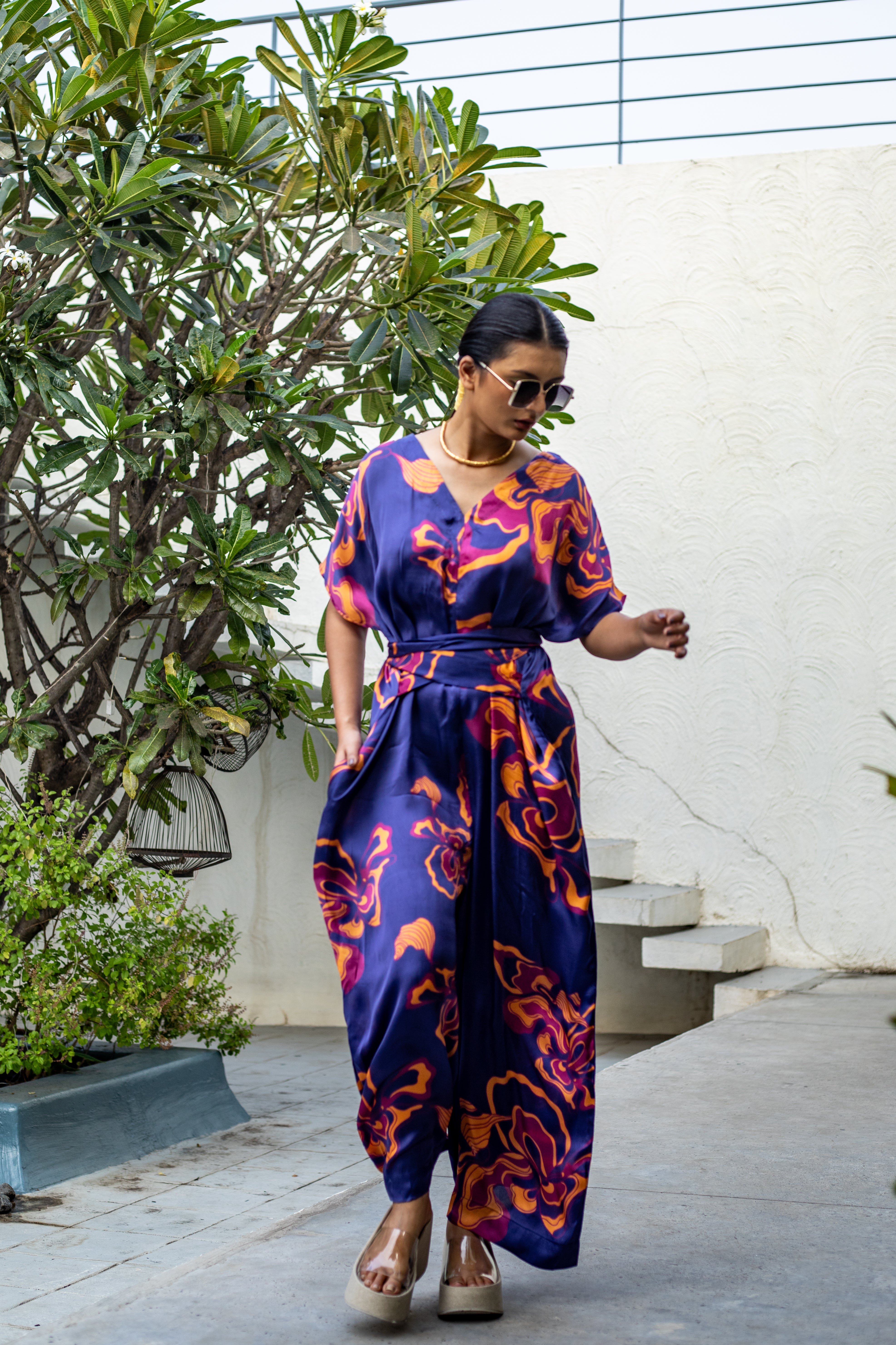 Indigo Freesia Jumpsuit