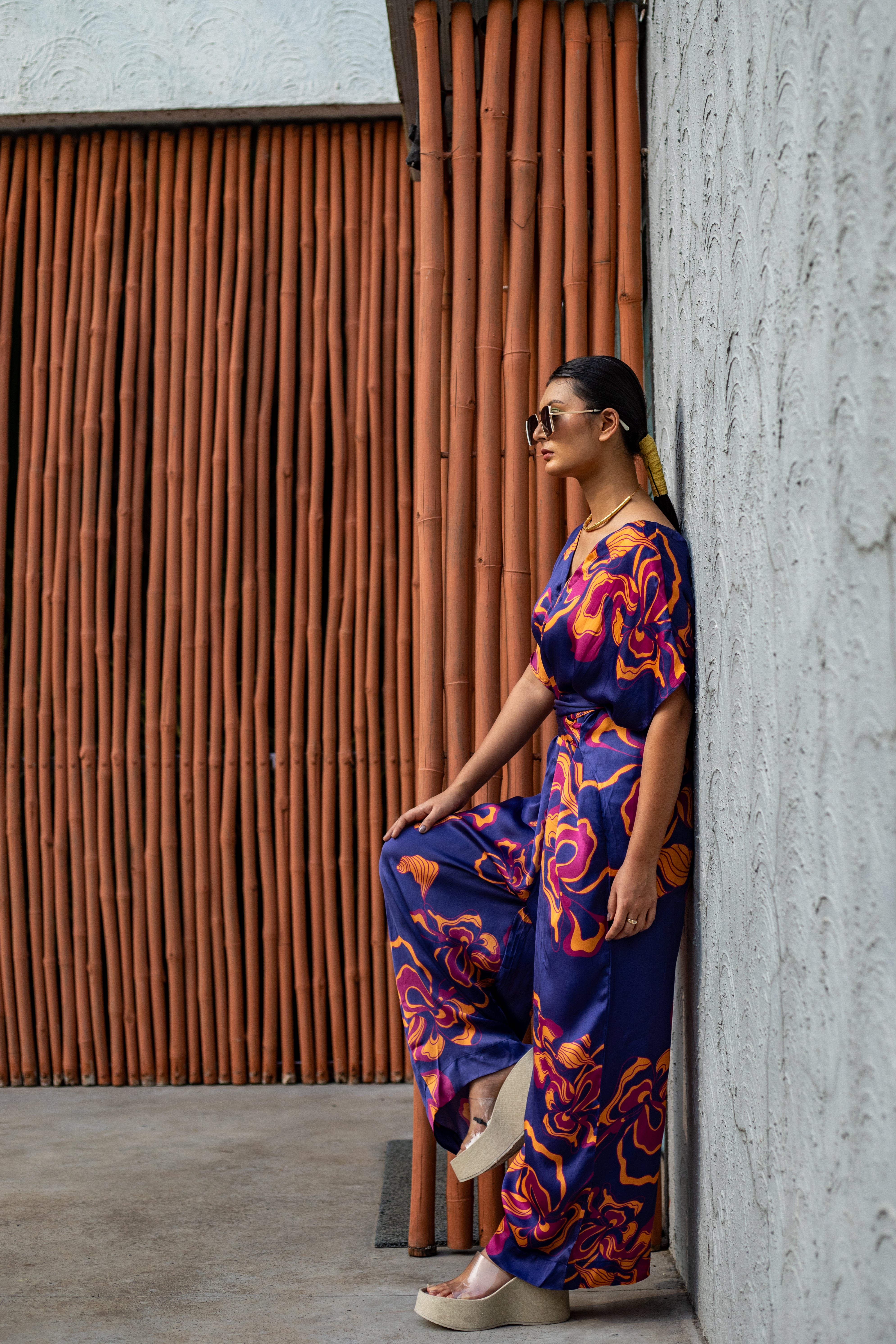Indigo Freesia Jumpsuit