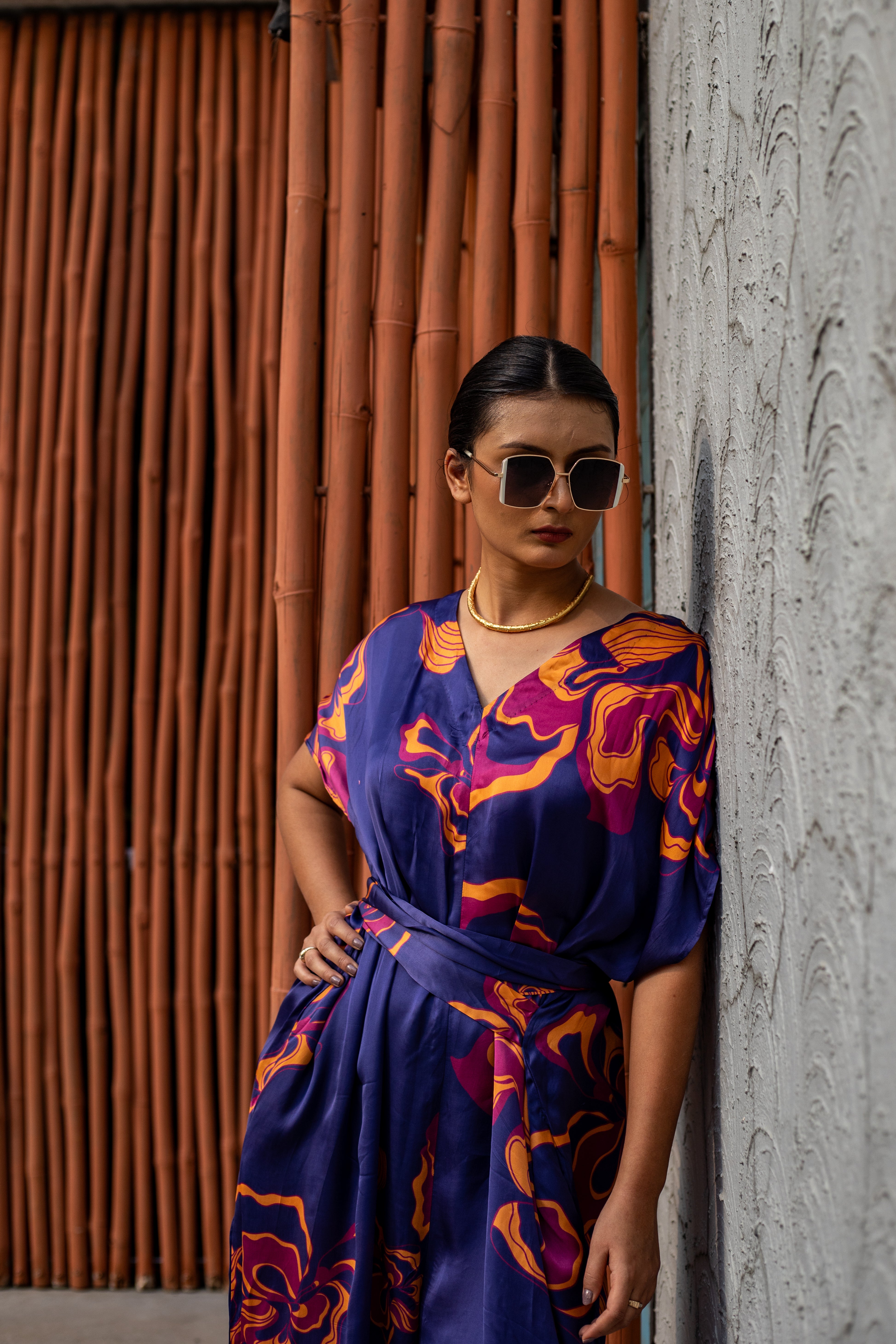 Indigo Freesia Jumpsuit