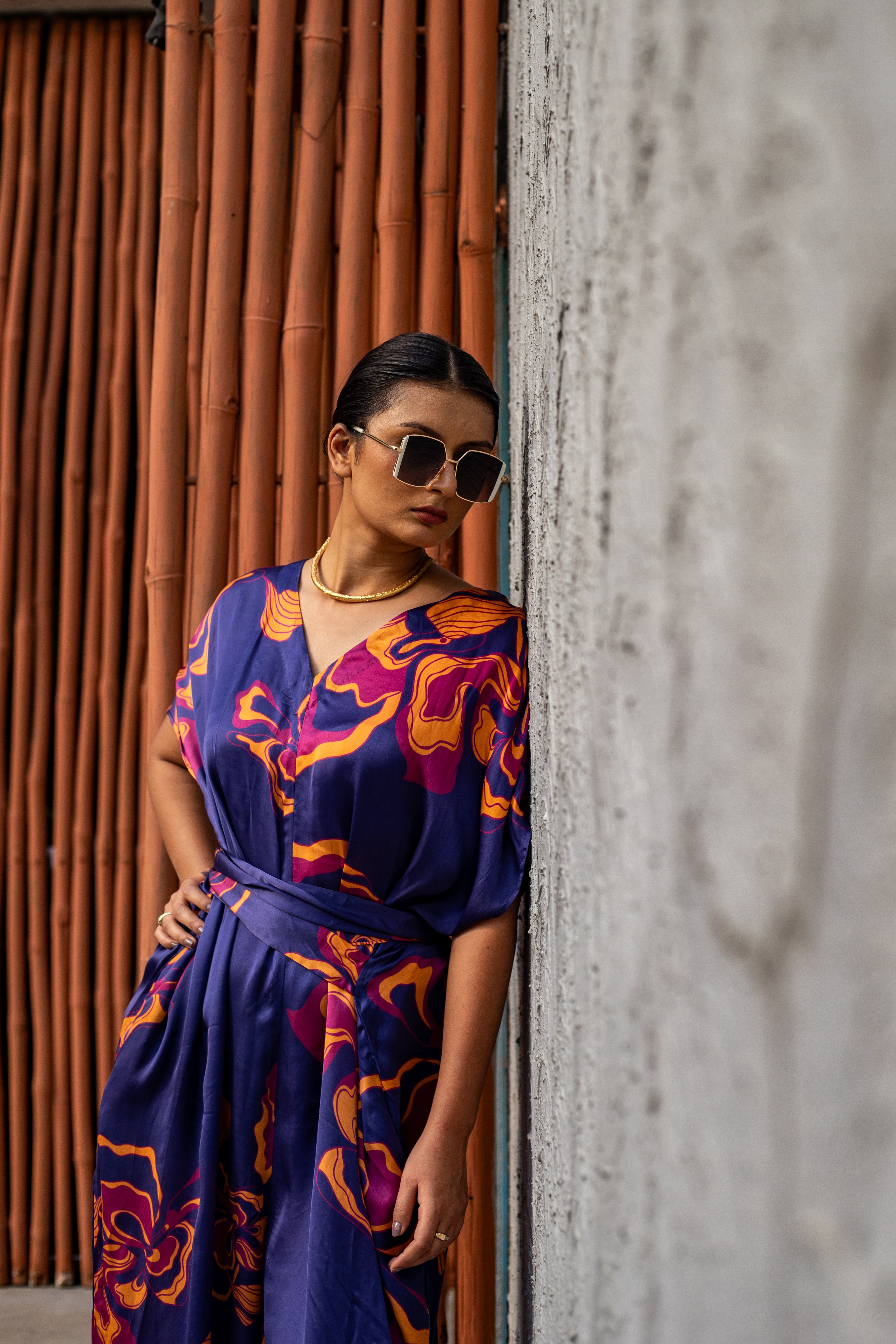 Indigo Freesia Jumpsuit