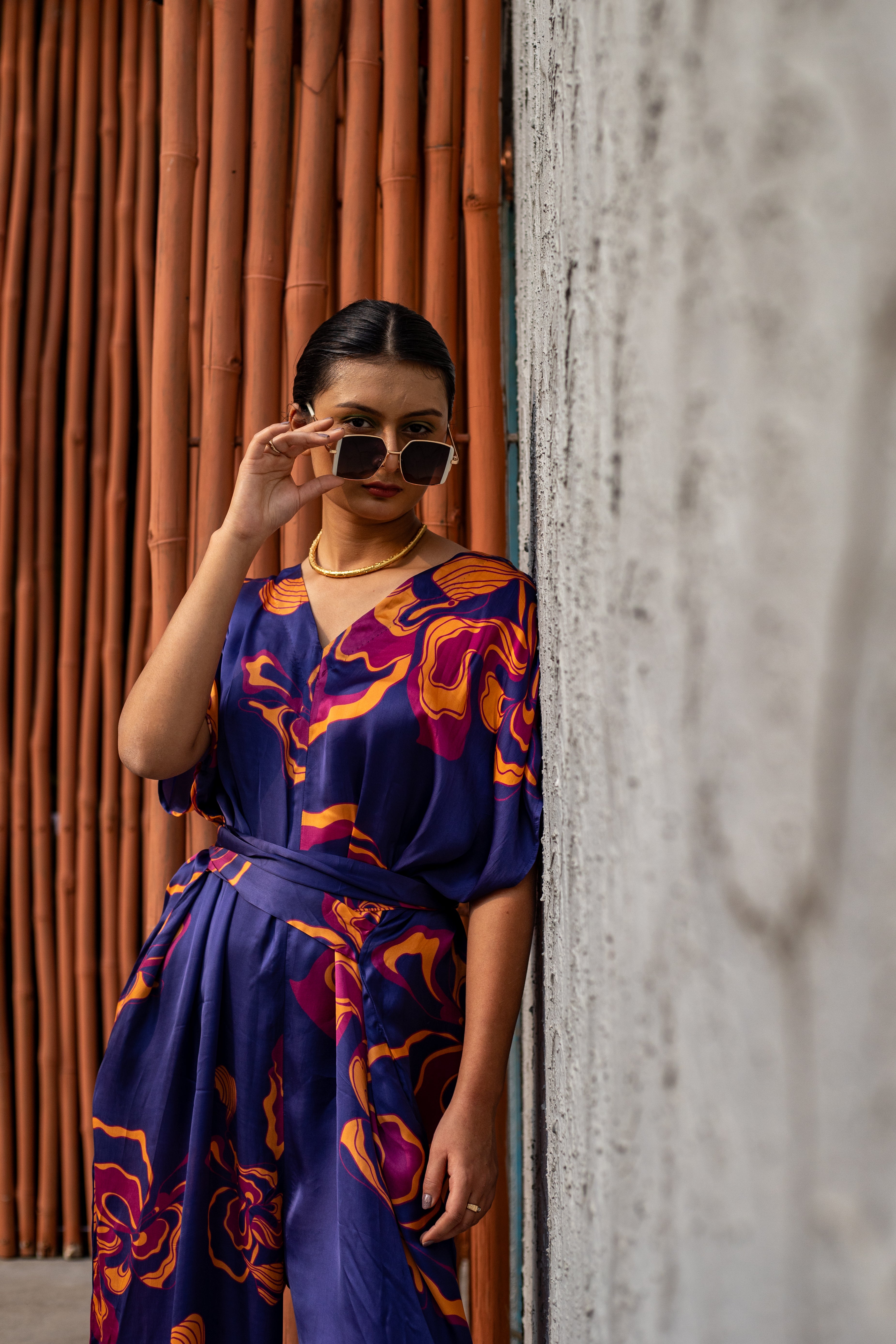 Indigo Freesia Jumpsuit
