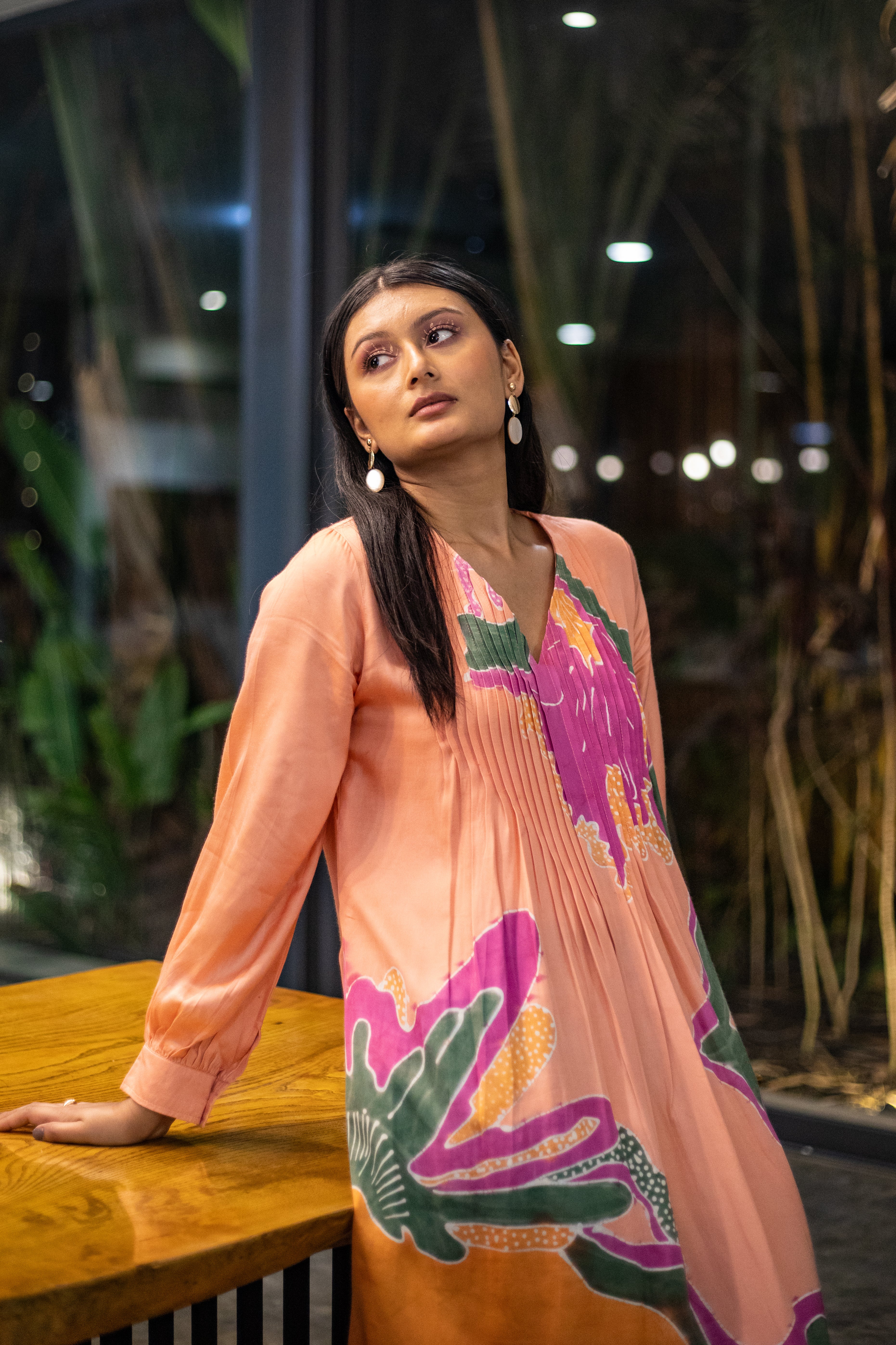 Tangerine Grove Tunic