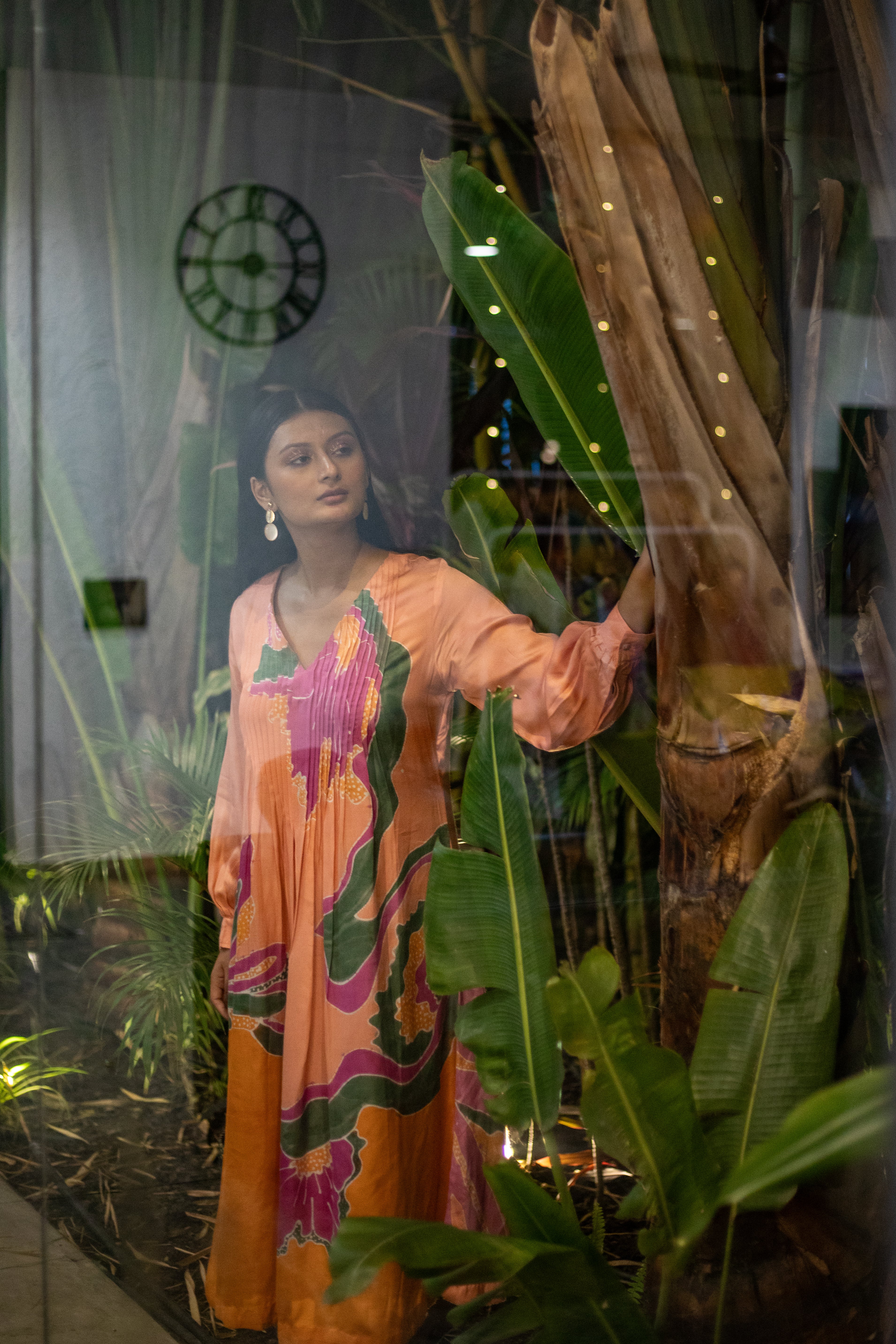 Tangerine Grove Tunic