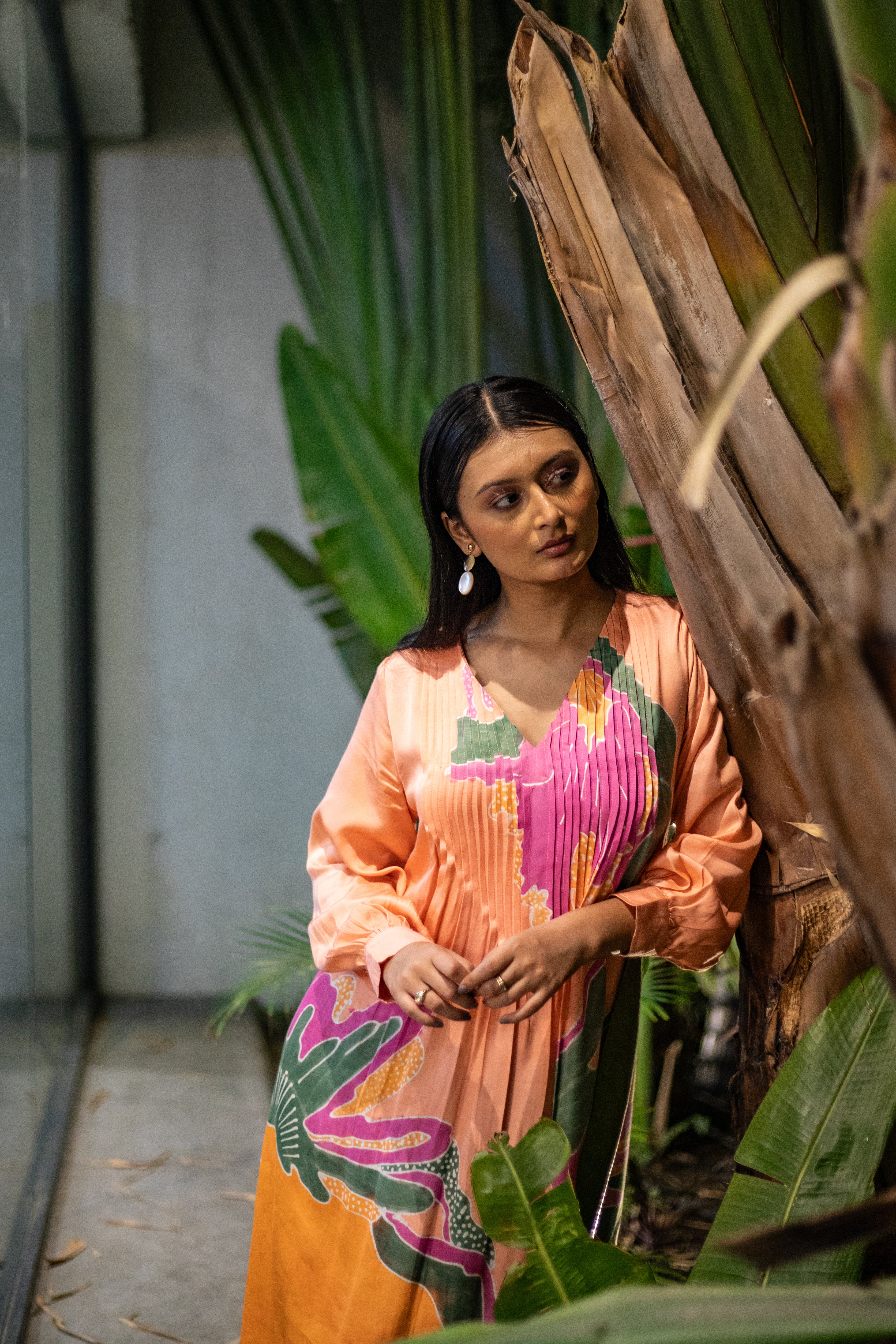 Tangerine Grove Tunic