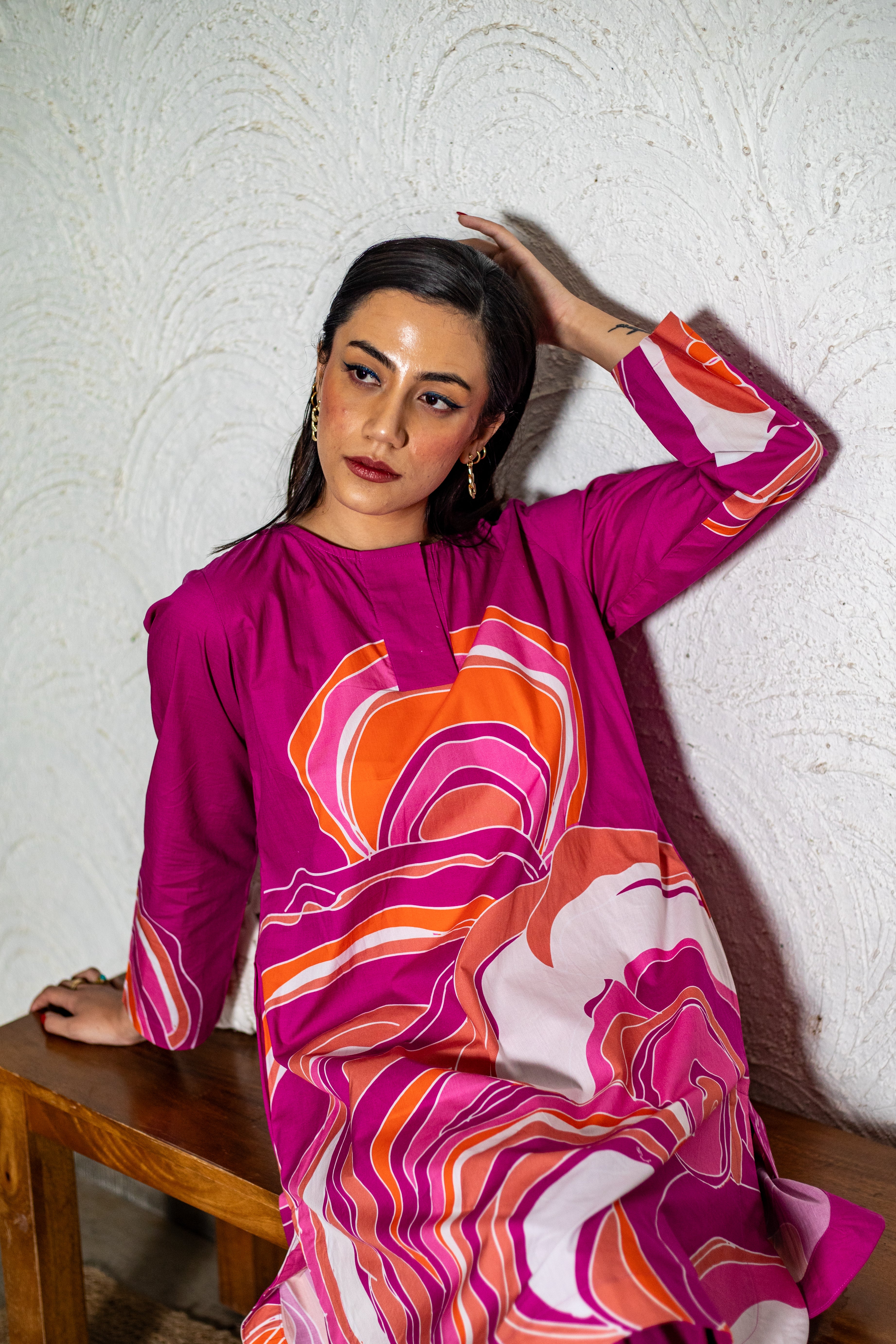 Fuchsia Sunrise Co-Ord Set