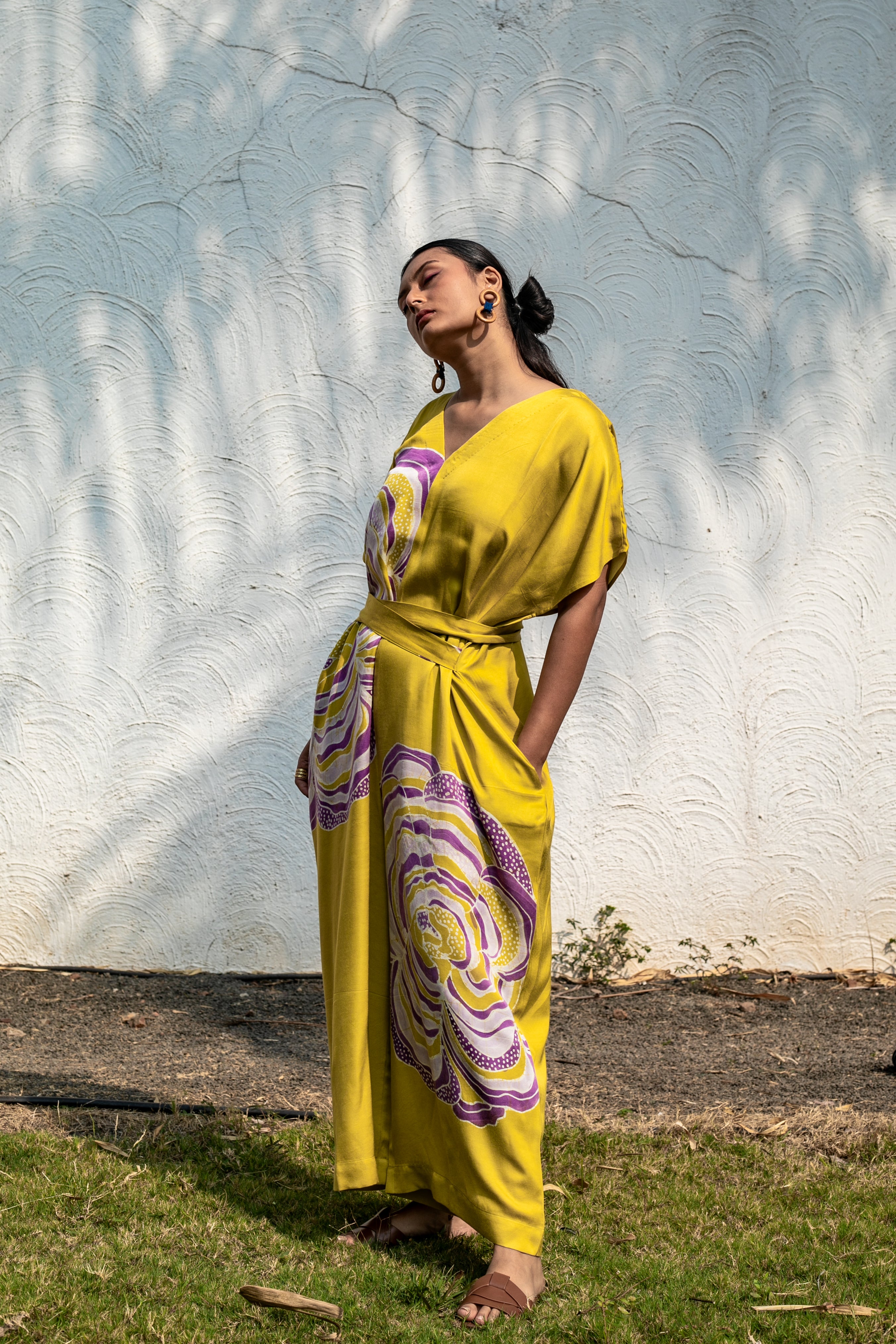 Citrine Batik Jumpsuit