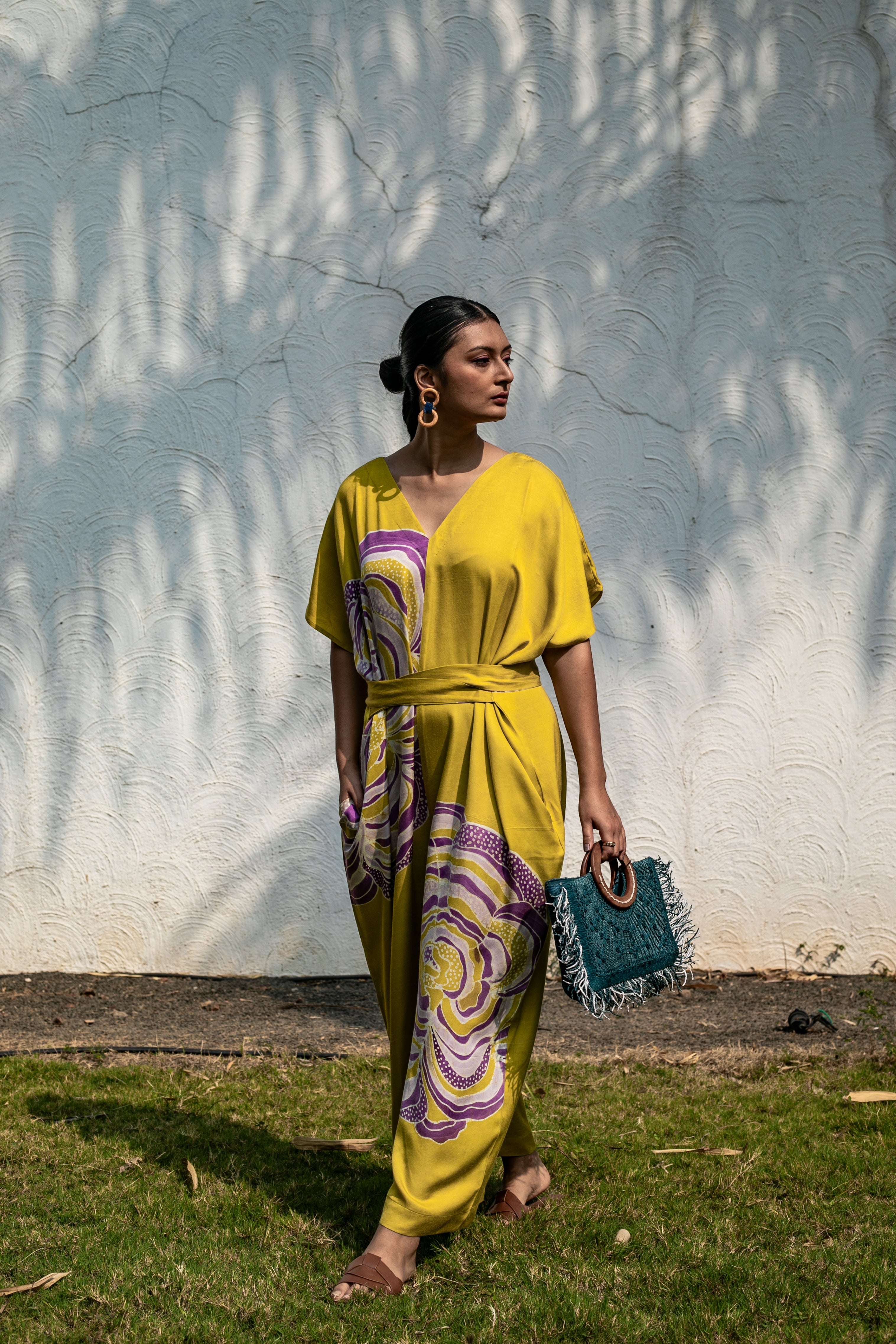 Citrine Batik Jumpsuit