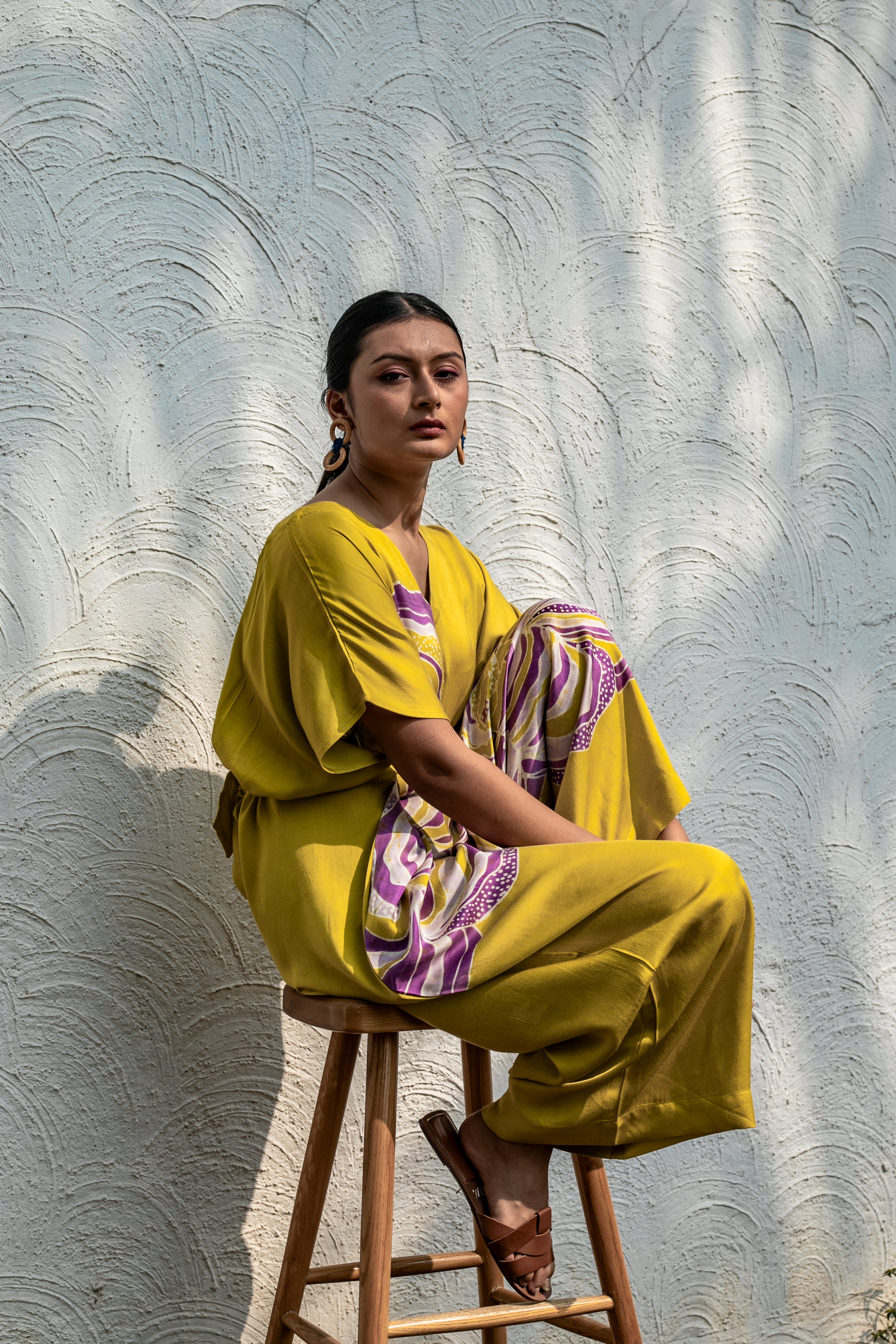 Citrine Batik Jumpsuit
