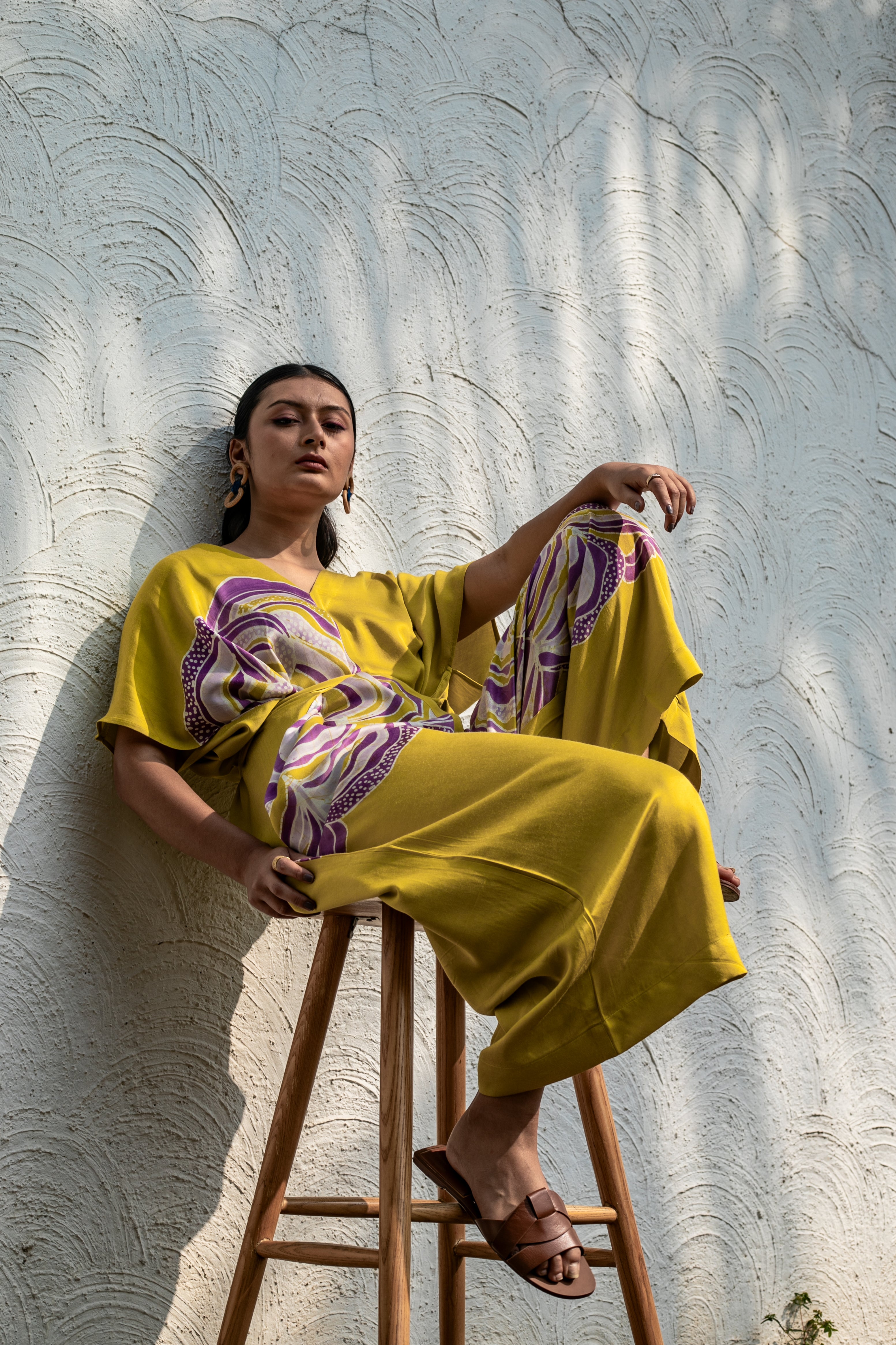 Citrine Batik Jumpsuit