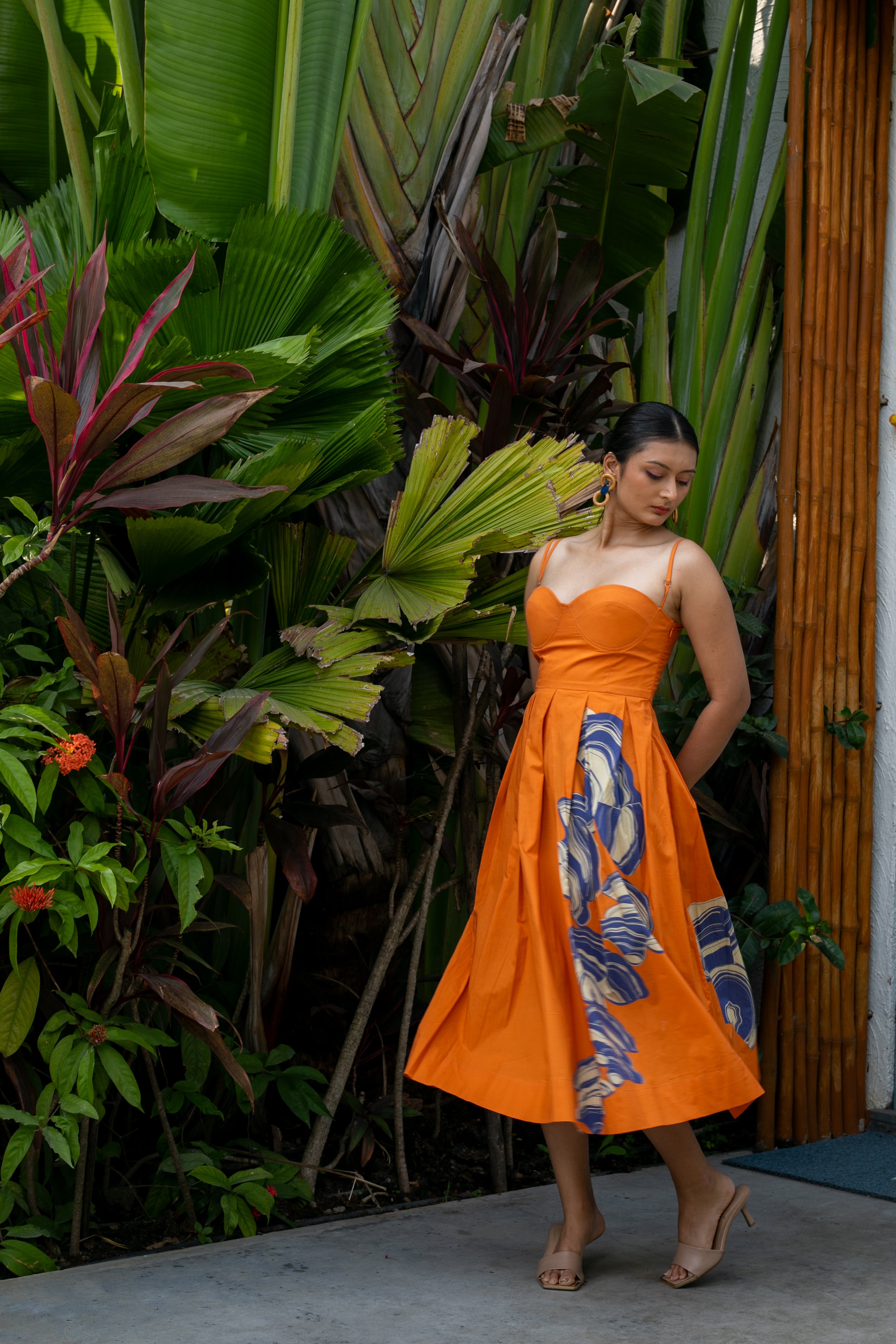 Tangerine Trail Bralette Dress