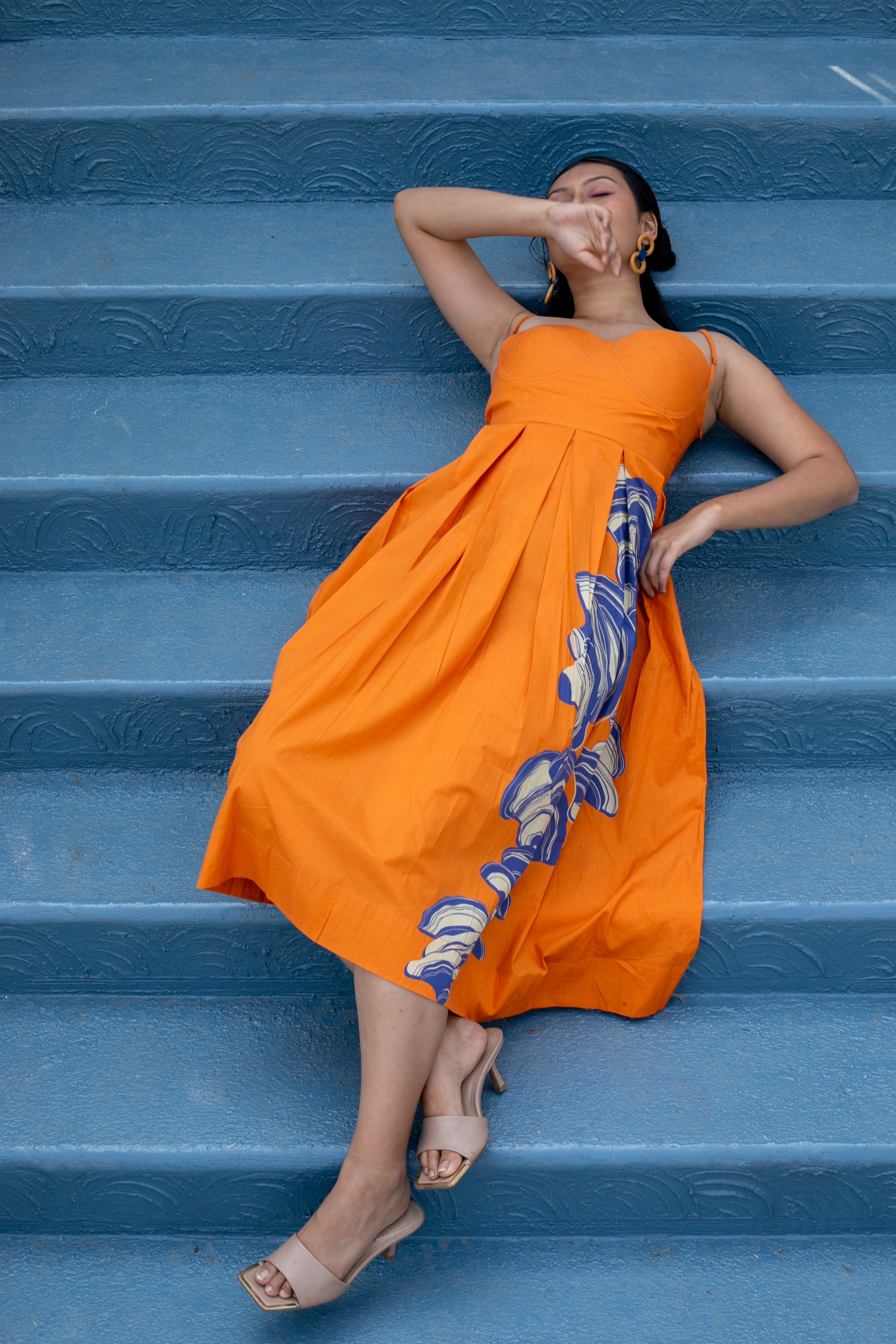 Tangerine Trail Bralette Dress