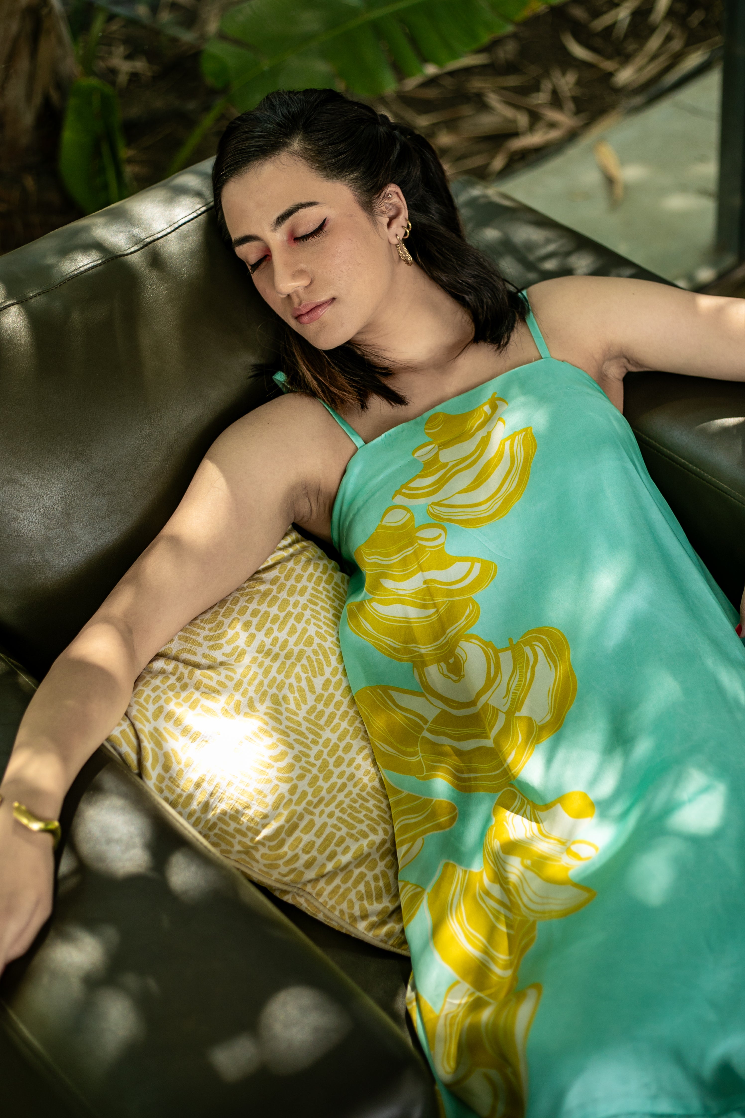 Celestial Mushroom Tiered Dress
