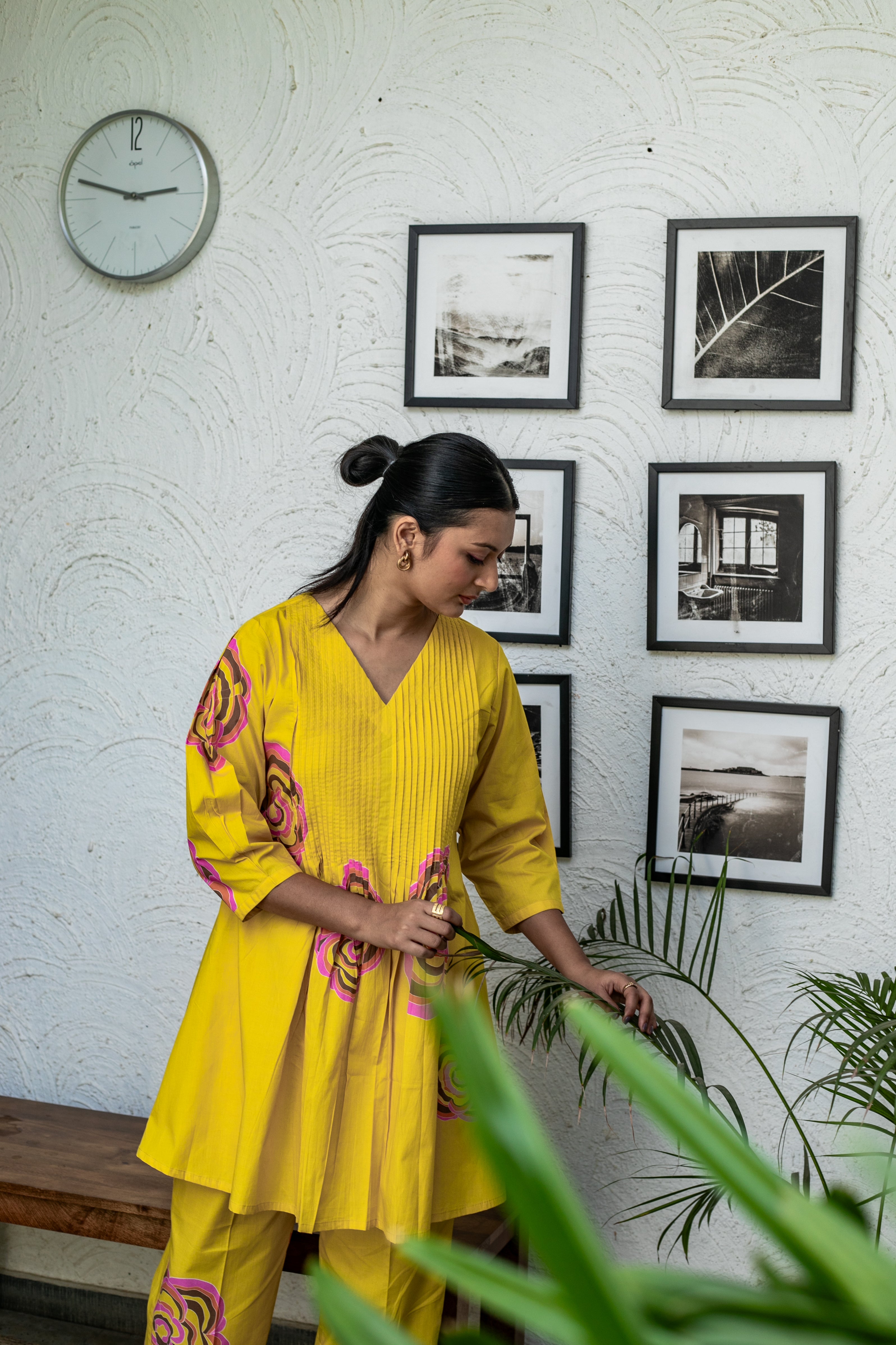 Sunshine Pleated Coord Set