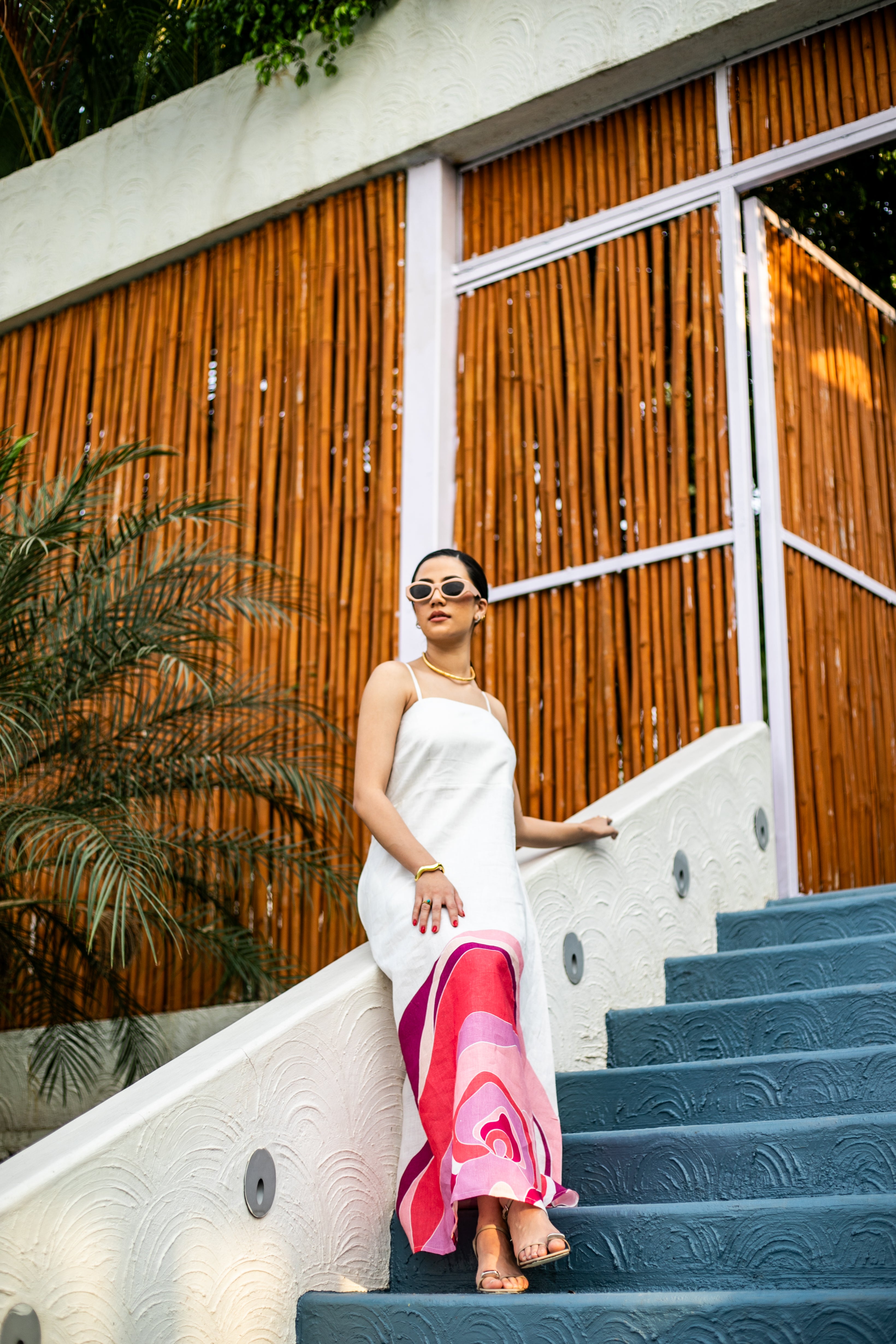 Aurora Mushroom Maxi Dress