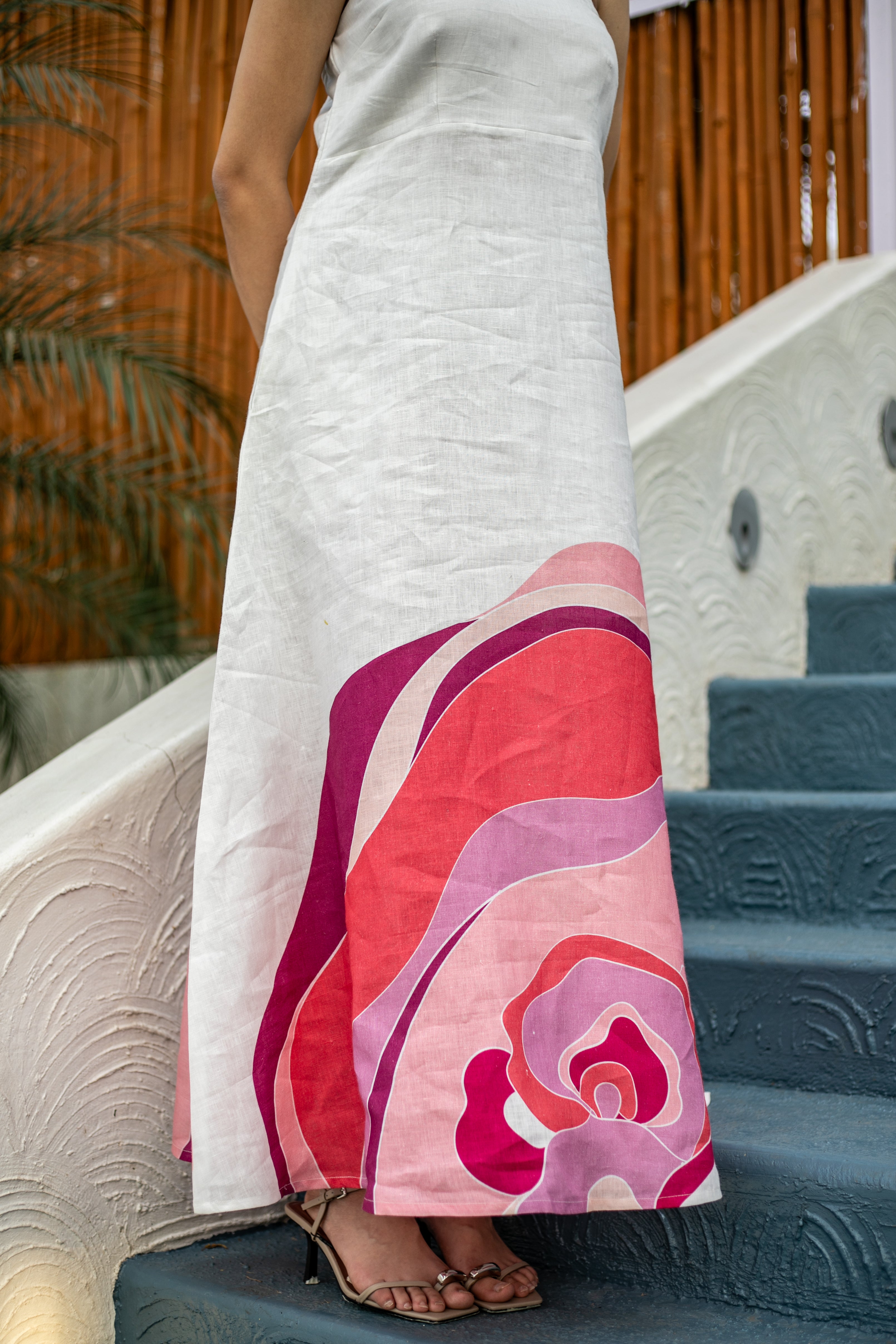 Aurora Mushroom Maxi Dress