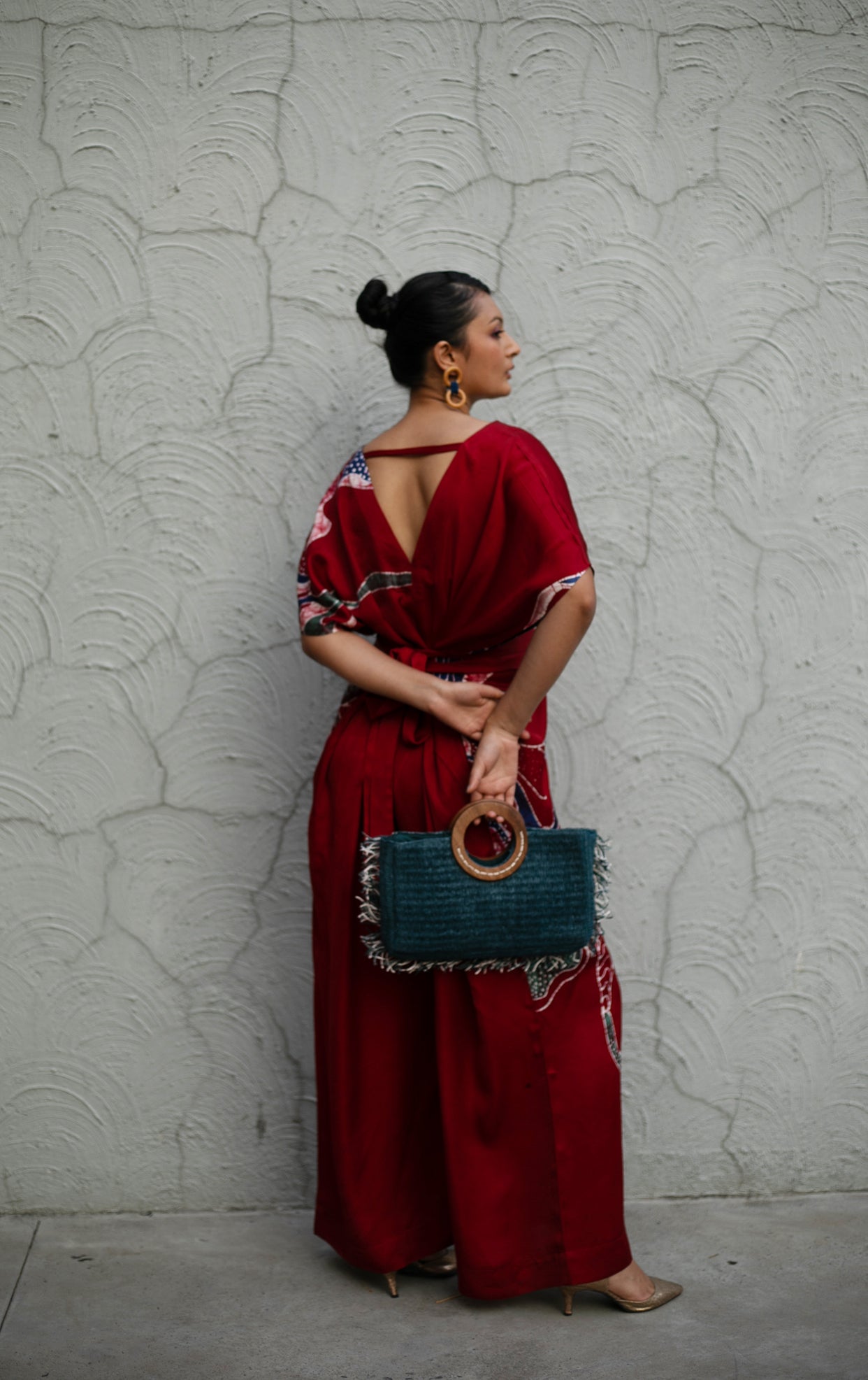 Scarlet Mycology Batik Jumpsuit