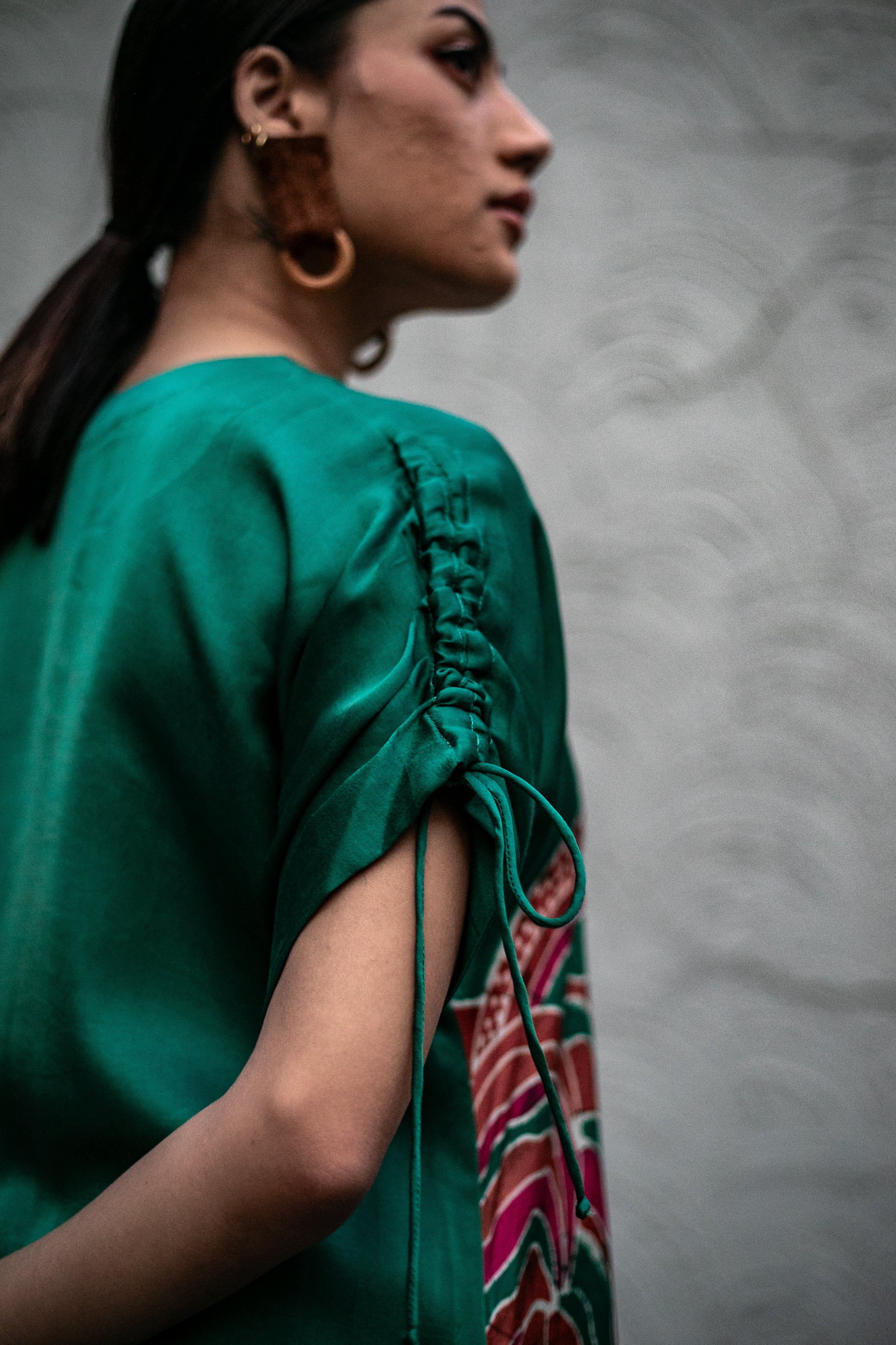 Emerald Mycelium Batik Set