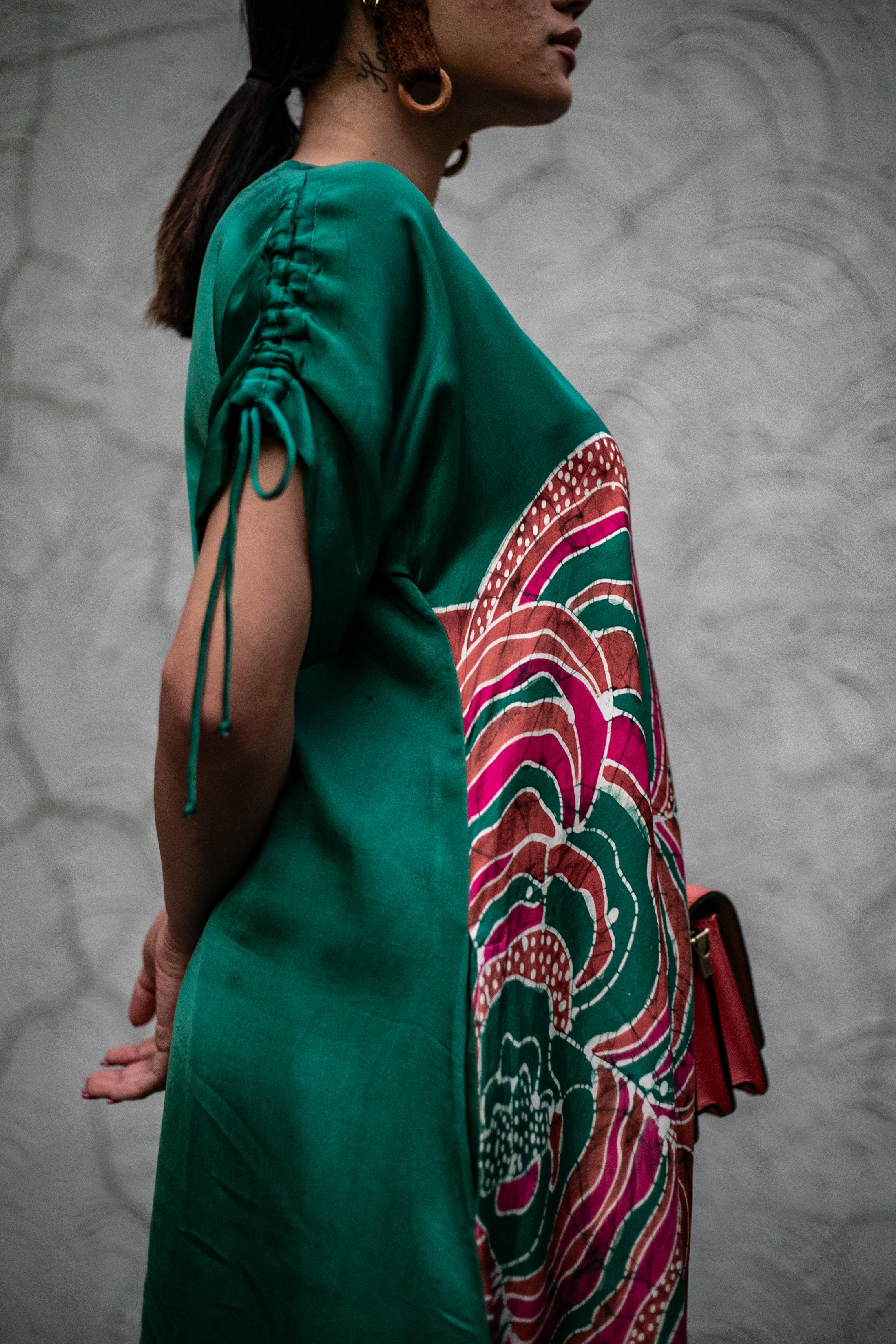 Emerald Mycelium Batik Set